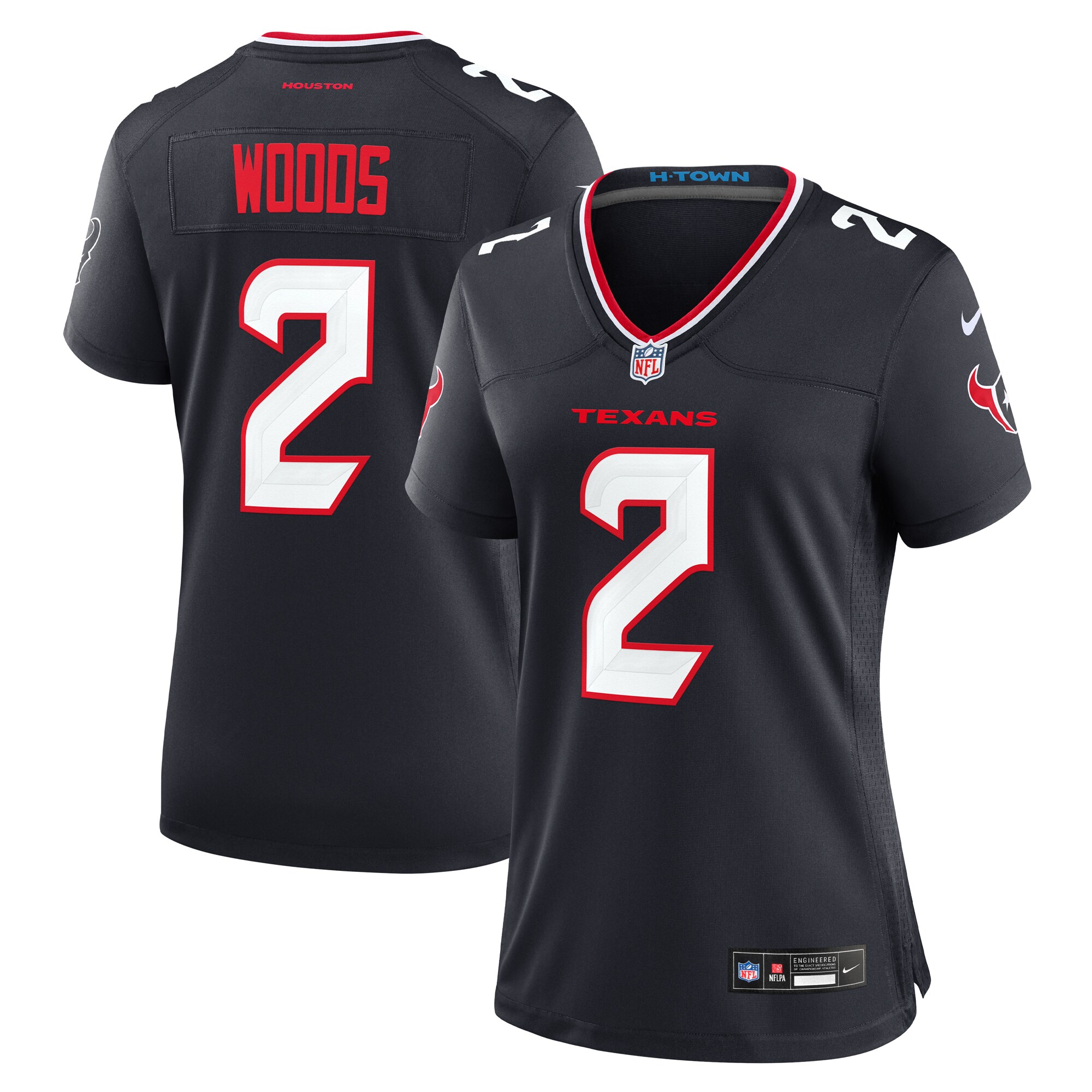 Robert Woods Houston Texans Game Jersey - Women's