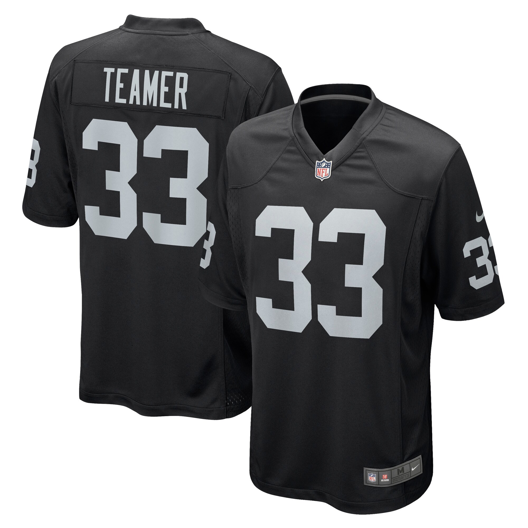 Roderic Teamer Las Vegas Raiders Game Jersey - Men's