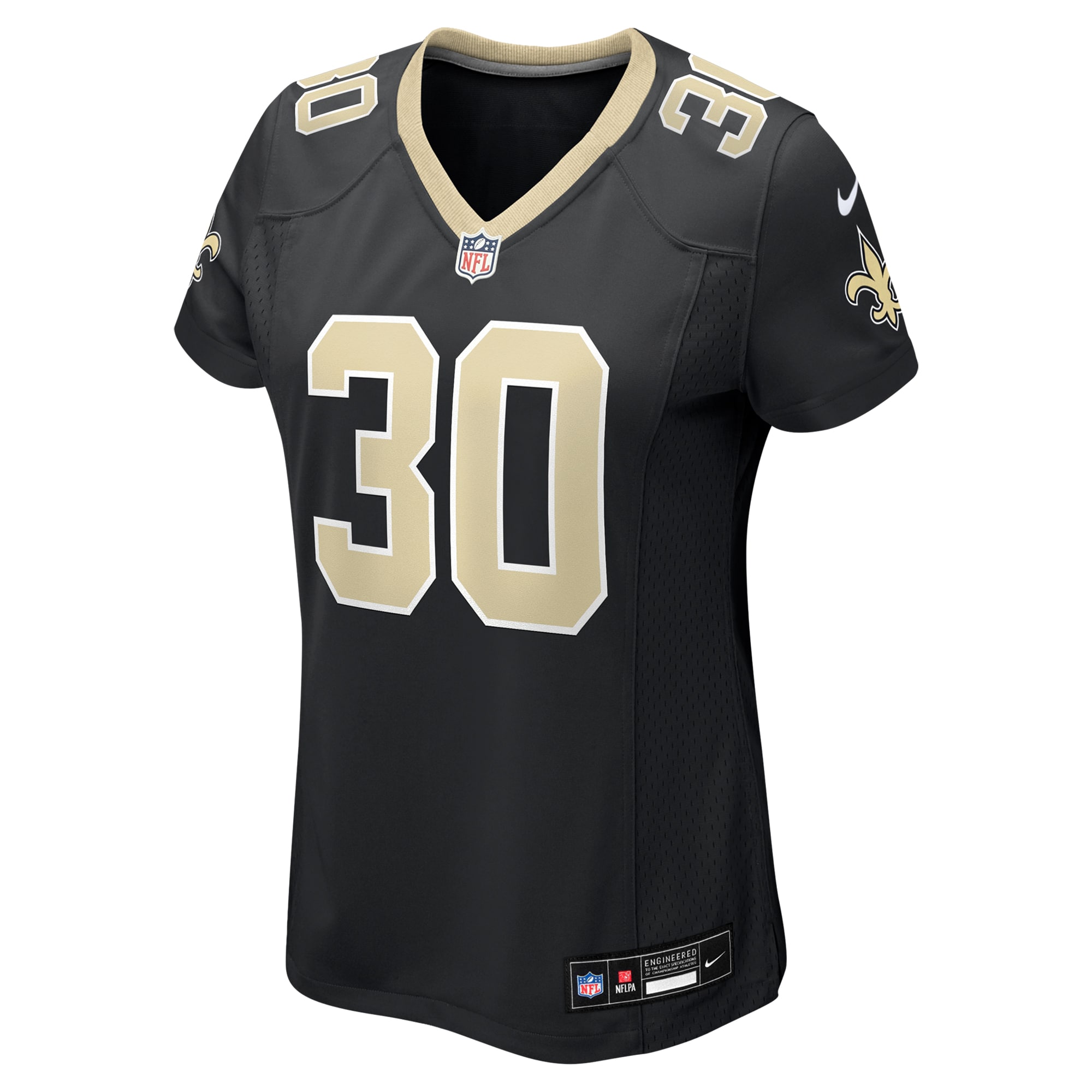 Alternative view of Roderic Teamer New Orleans Saints Game Jersey - Women's