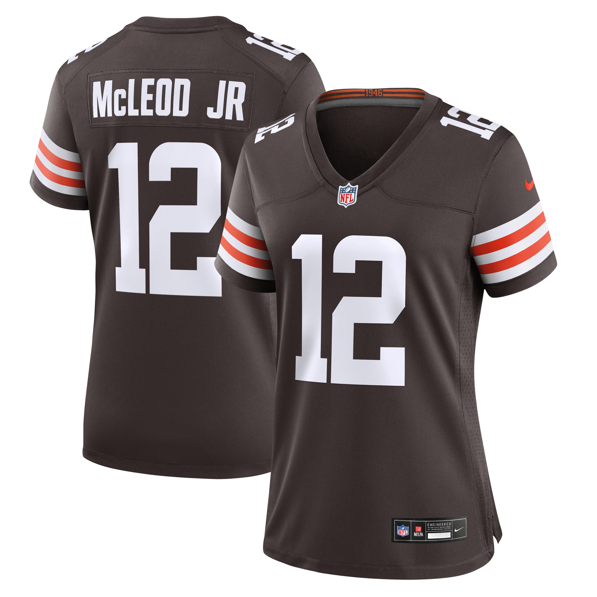 Rodney McLeod Jr Cleveland Browns Game Jersey - Women's