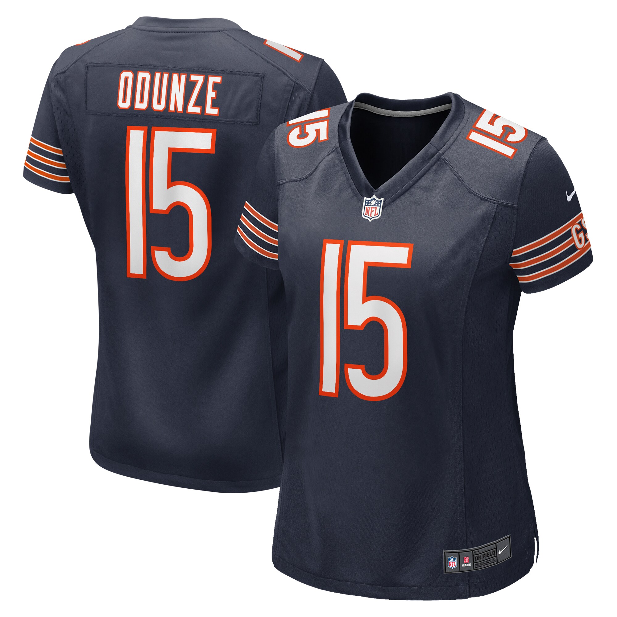 Rome Odunze Chicago Bears Game Jersey - Women's