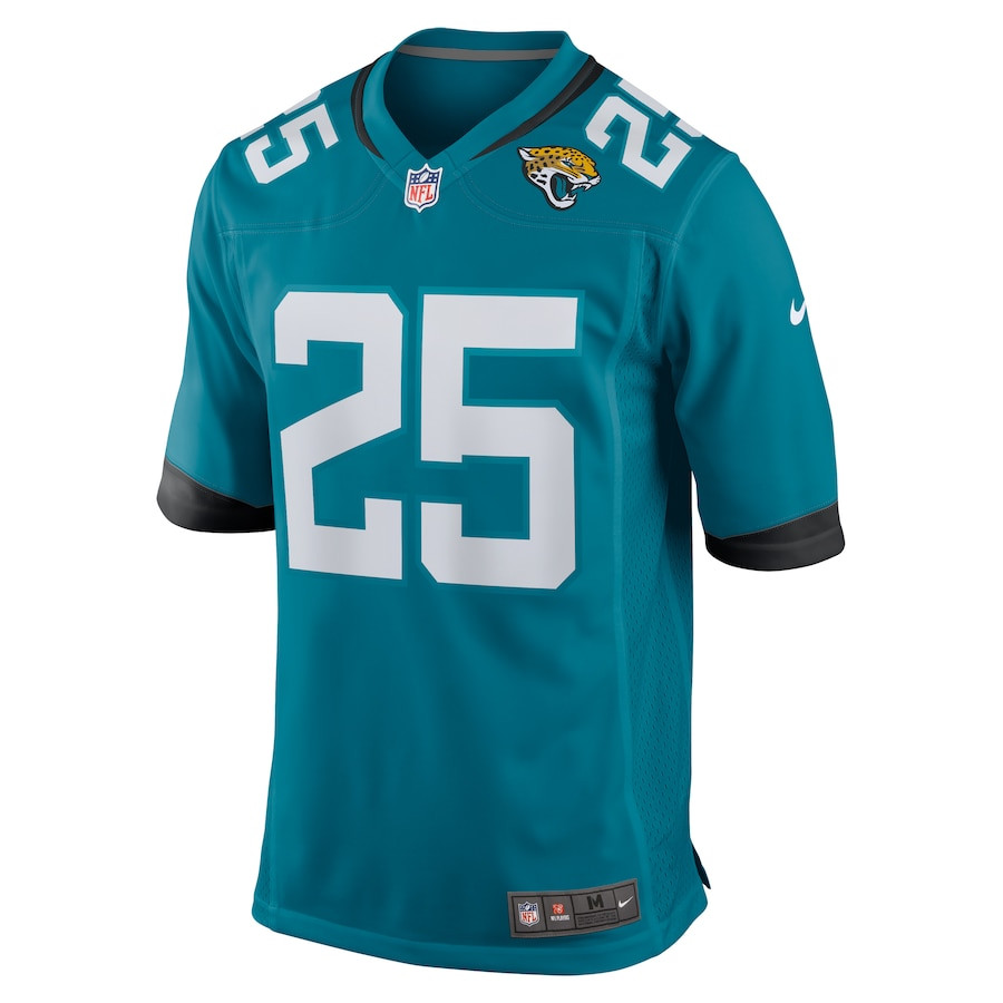 Alternative view of Ronald Darby #25 Jacksonville Jaguars Alternate Game Jersey - Men's | Teal