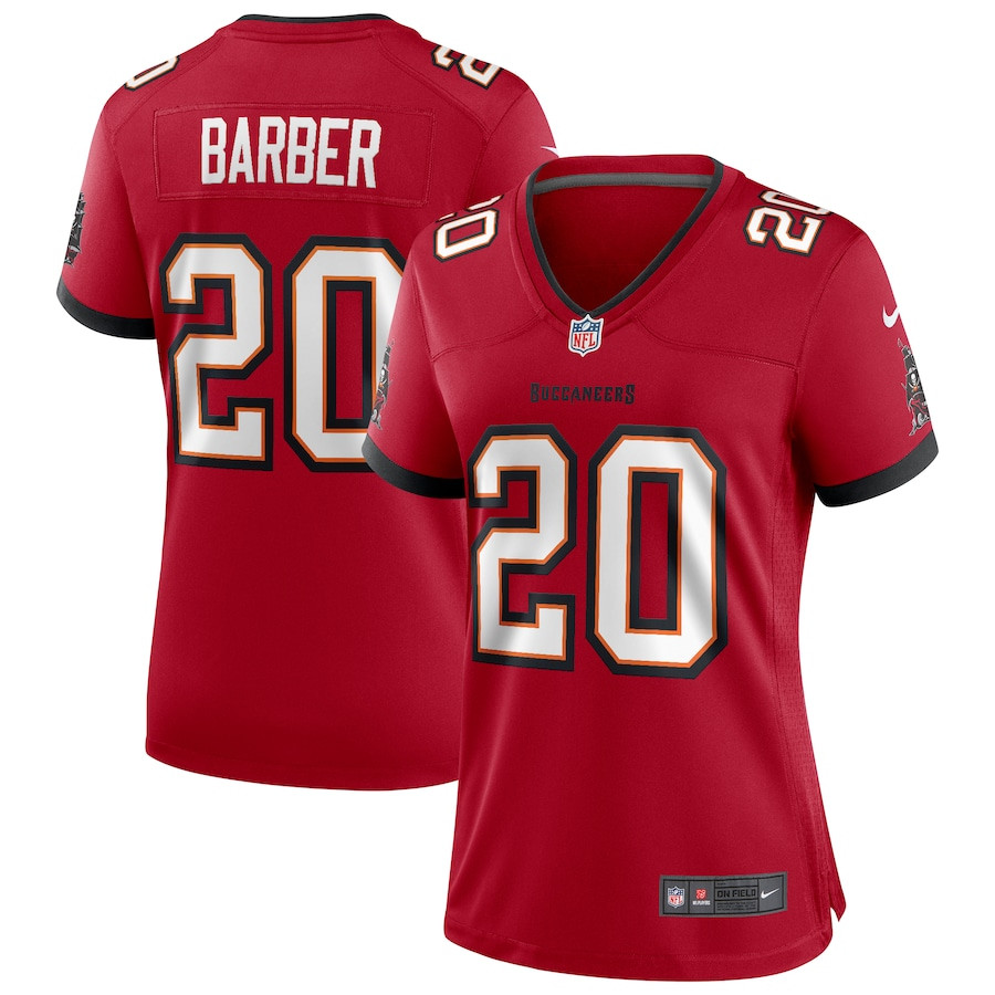 Ronde Barber #20 Tampa Bay Buccaneers Game Jersey - Women's | Red