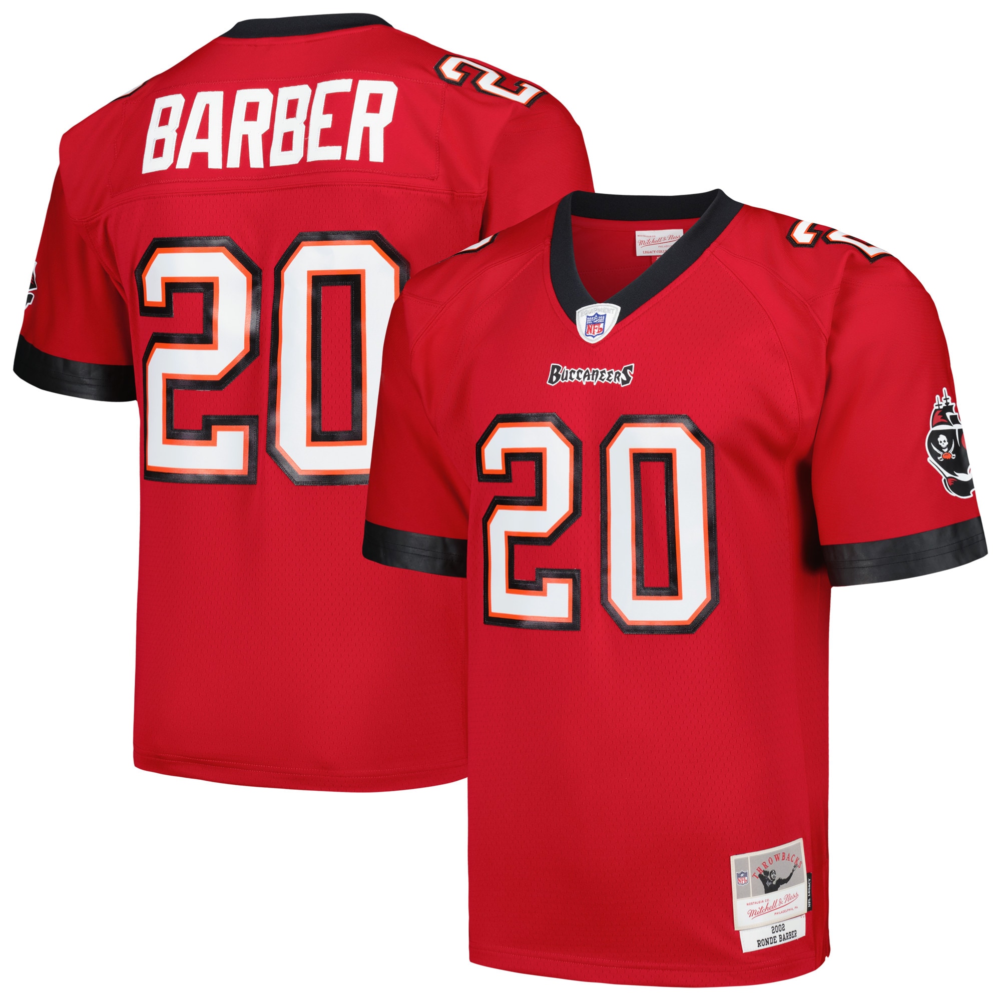 Ronde Barber Mitchell & Ness Tampa Bay Buccaneers Game Jersey - Men's