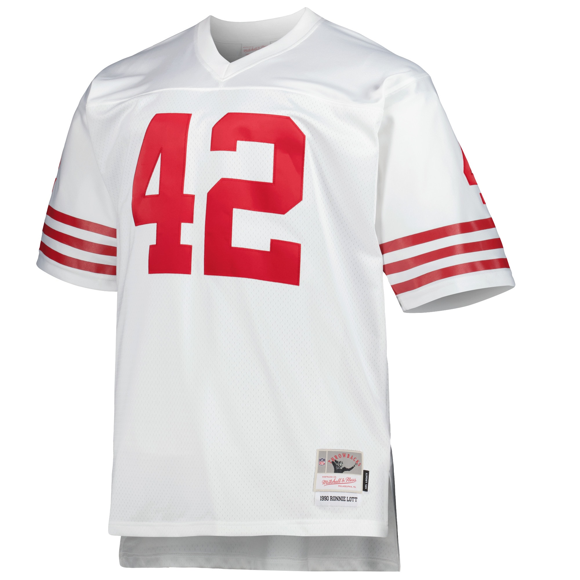 Alternative view of Ronnie Lott Mitchell & Ness San Francisco 49ers Retired Player Game Jersey - Men's