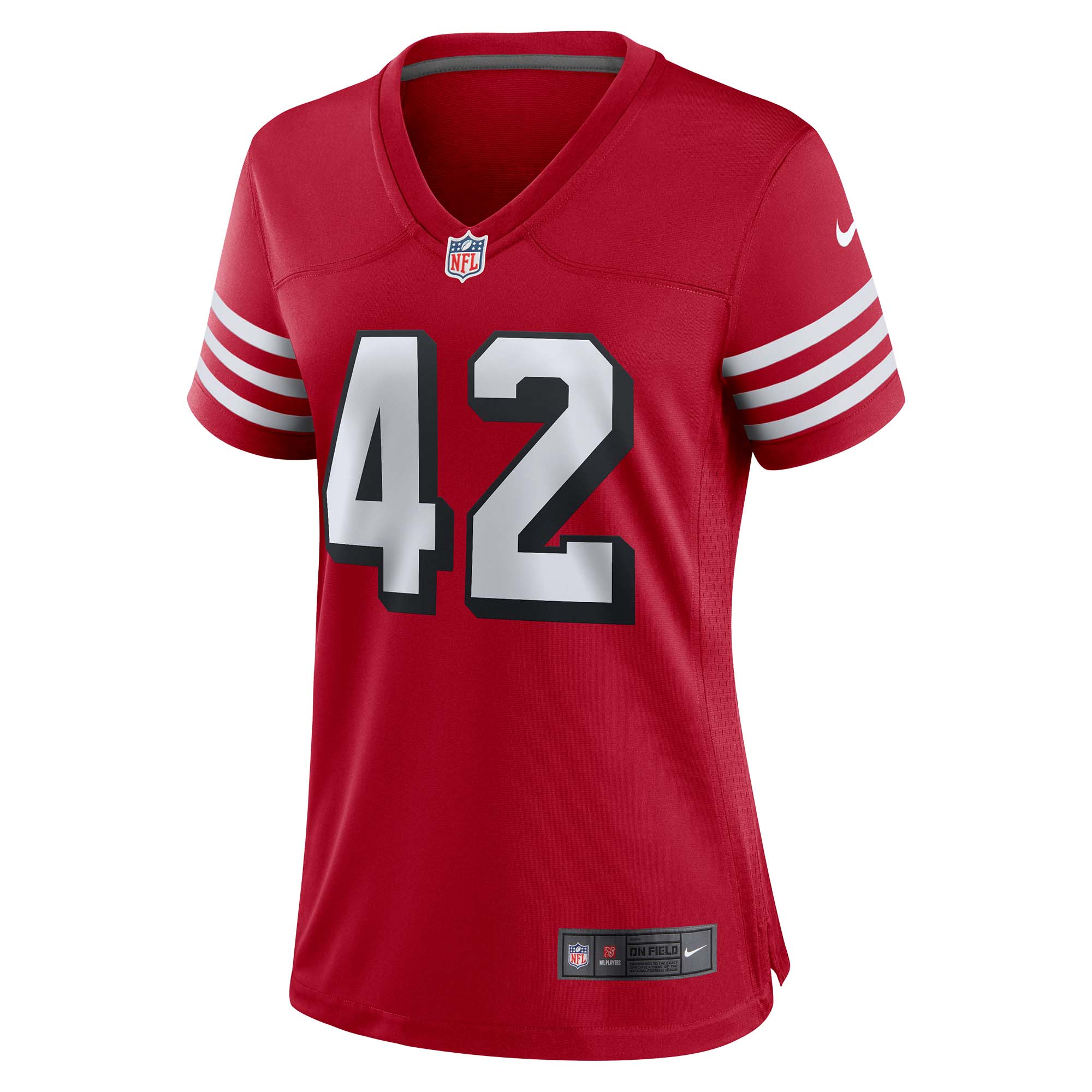 Alternative view of Ronnie Lott San Francisco 49ers Alternate Game Jersey - Women's