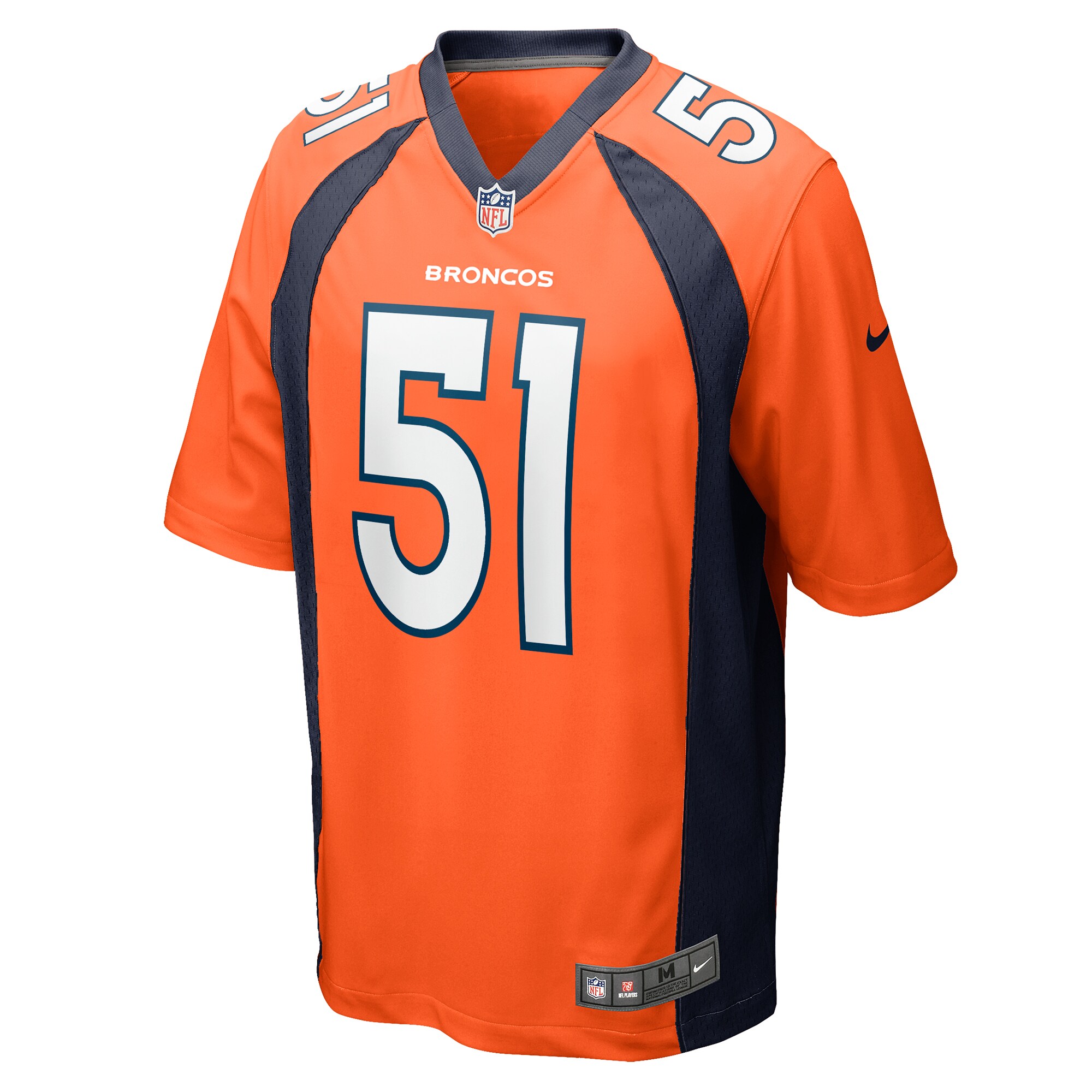 Alternative view of Ronnie Perkins Denver Broncos Game Jersey - Men's