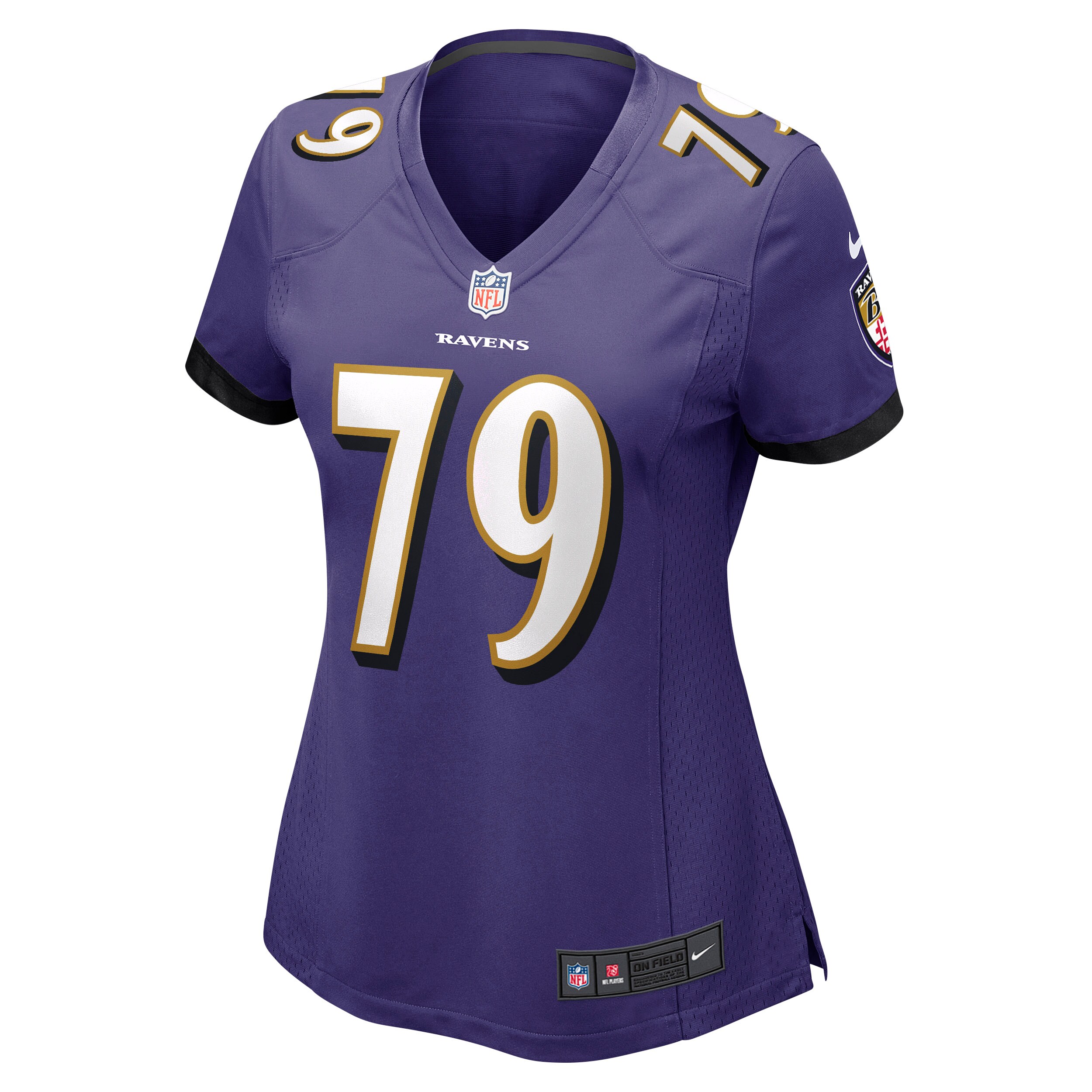 Alternative view of Ronnie Stanley Baltimore Ravens Game Jersey - Women's