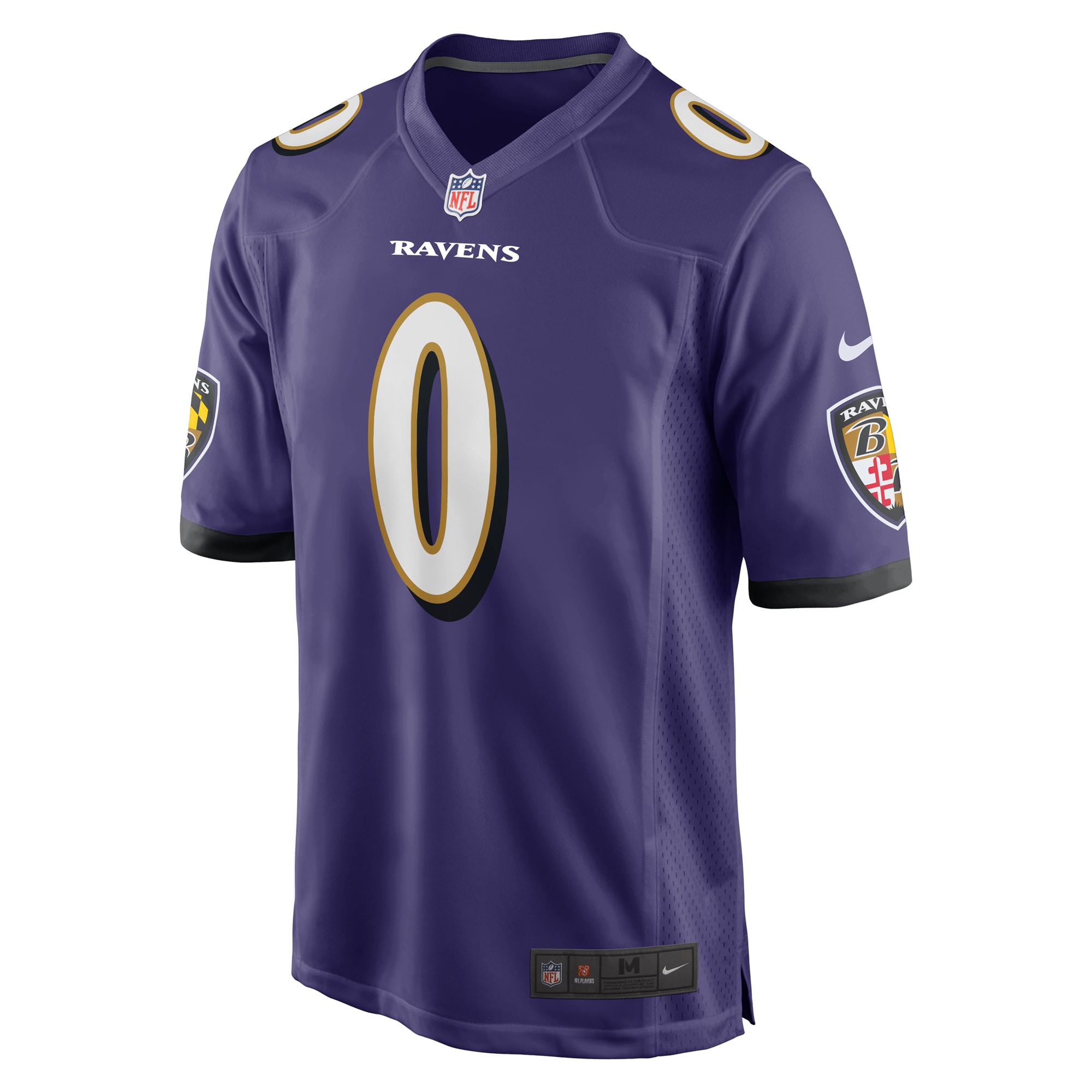 Alternative view of Roquan Smith Baltimore Ravens Game Jersey - Men's
