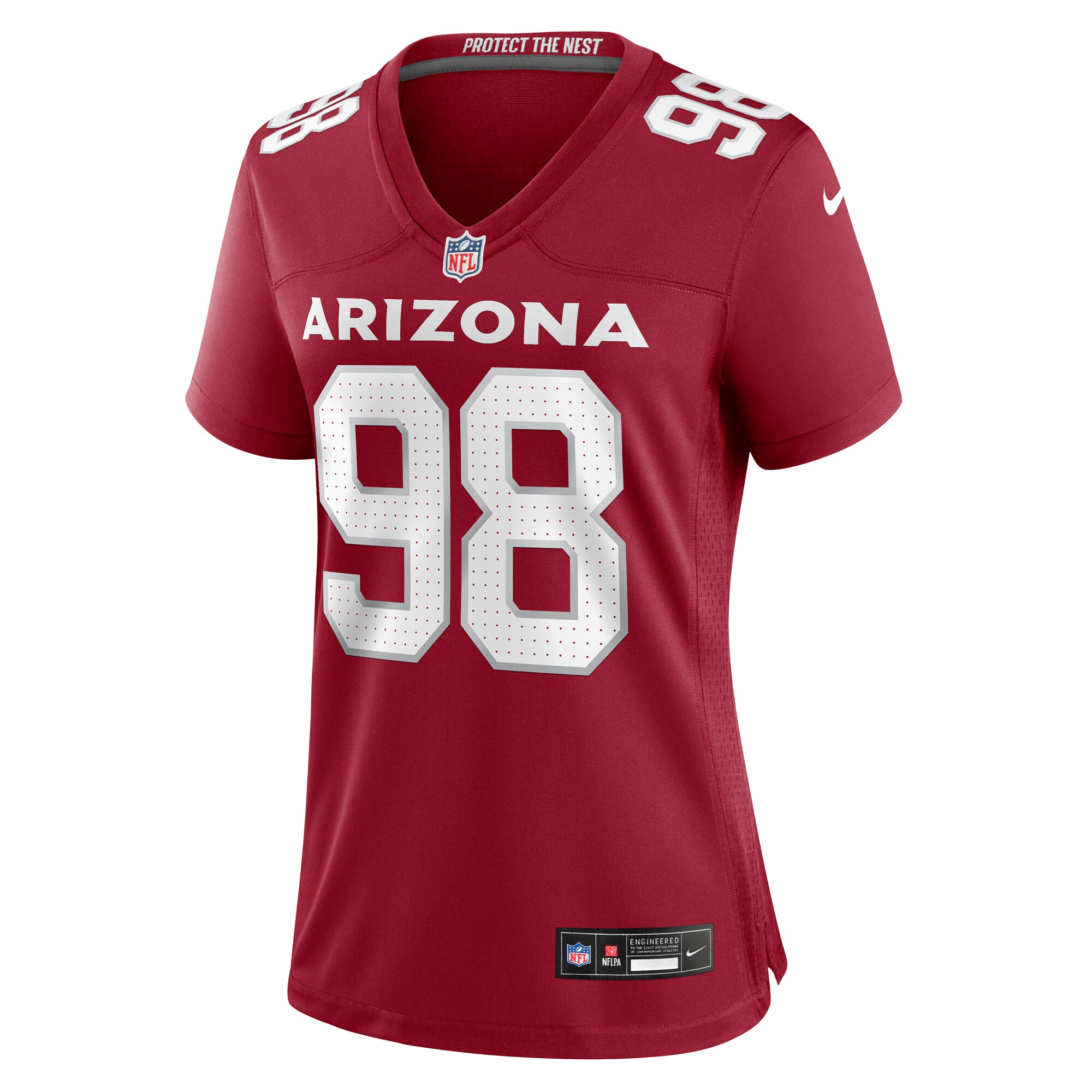Alternative view of Roy Lopez Arizona Cardinals Game Jersey - Women's