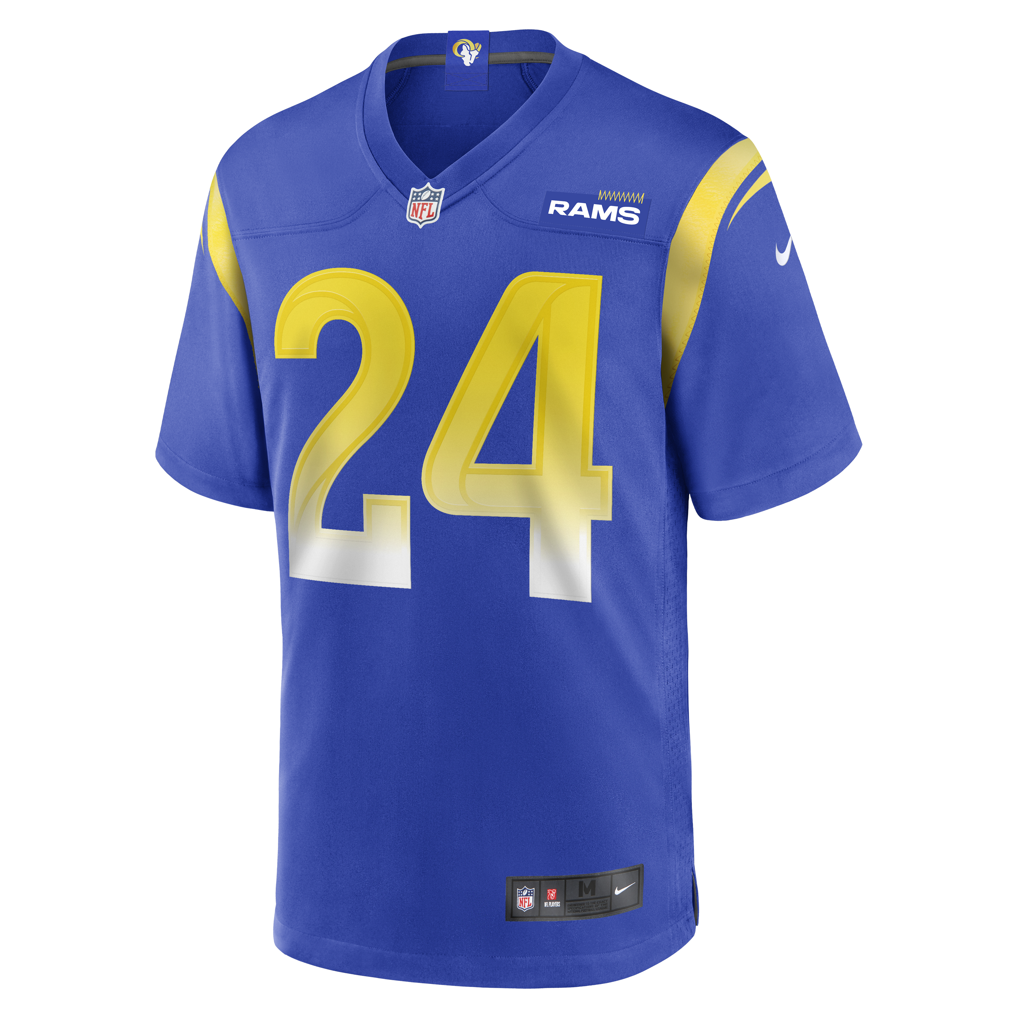 Alternative view of Royce Freeman Los Angeles Rams Game Jersey - Men's