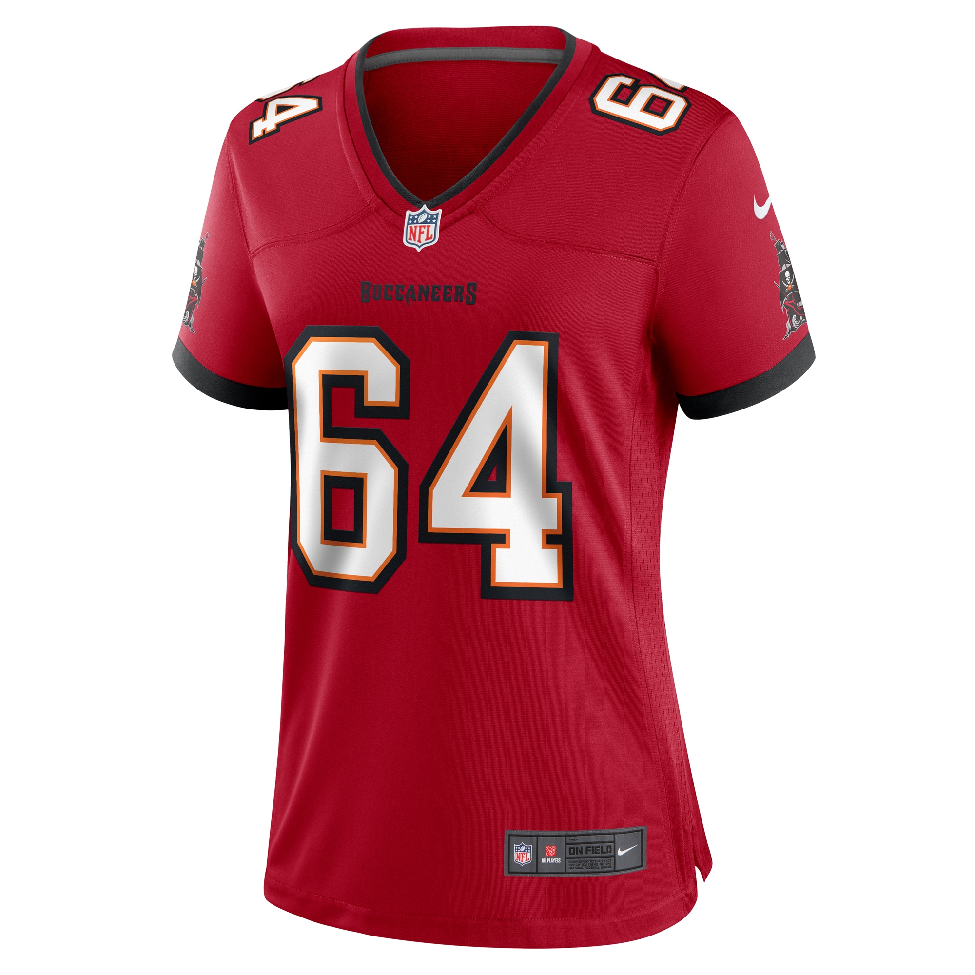 Alternative view of Royce Newman Tampa Bay Buccaneers Game Jersey - Women's
