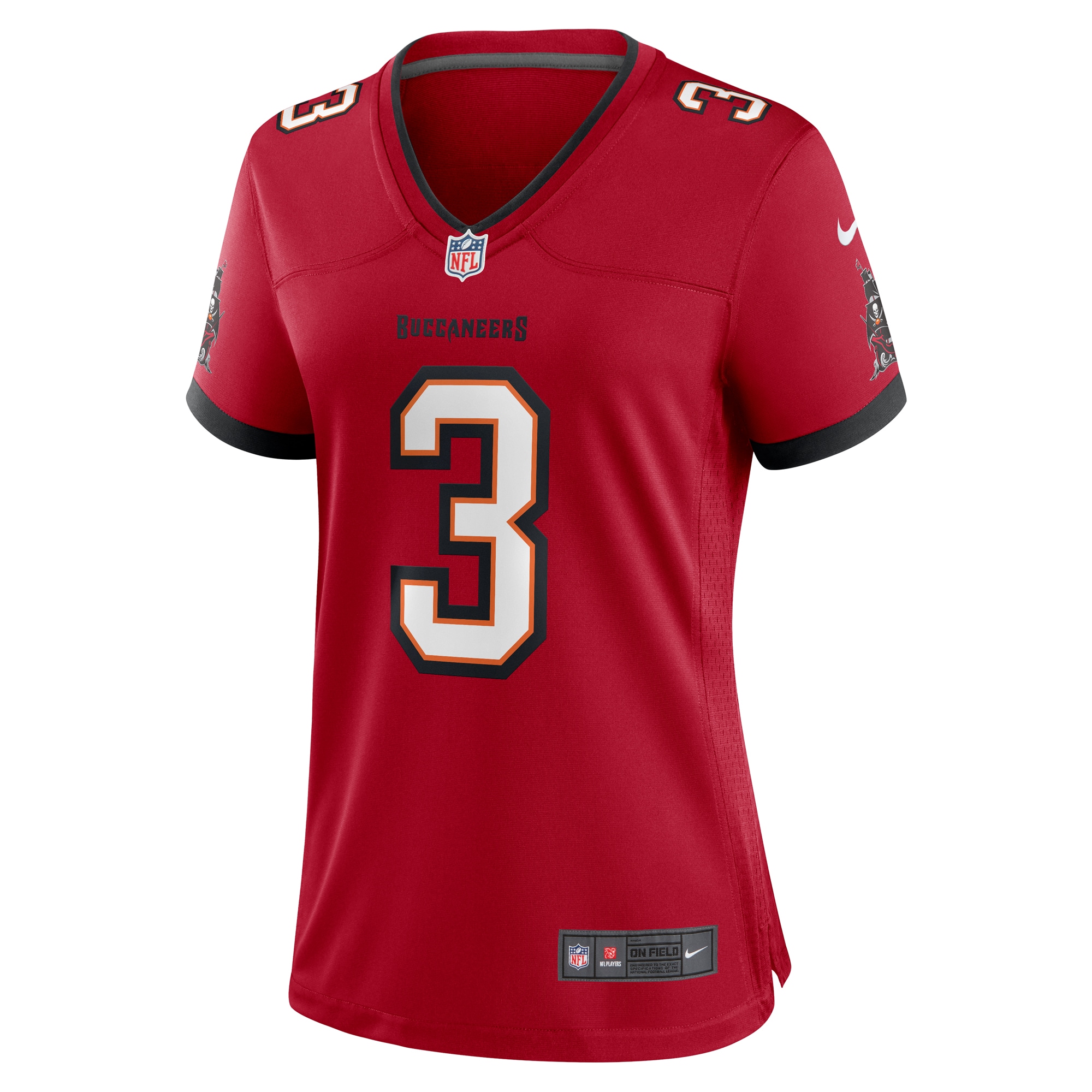 Alternative view of Russell Gage Tampa Bay Buccaneers Game Jersey - Women's