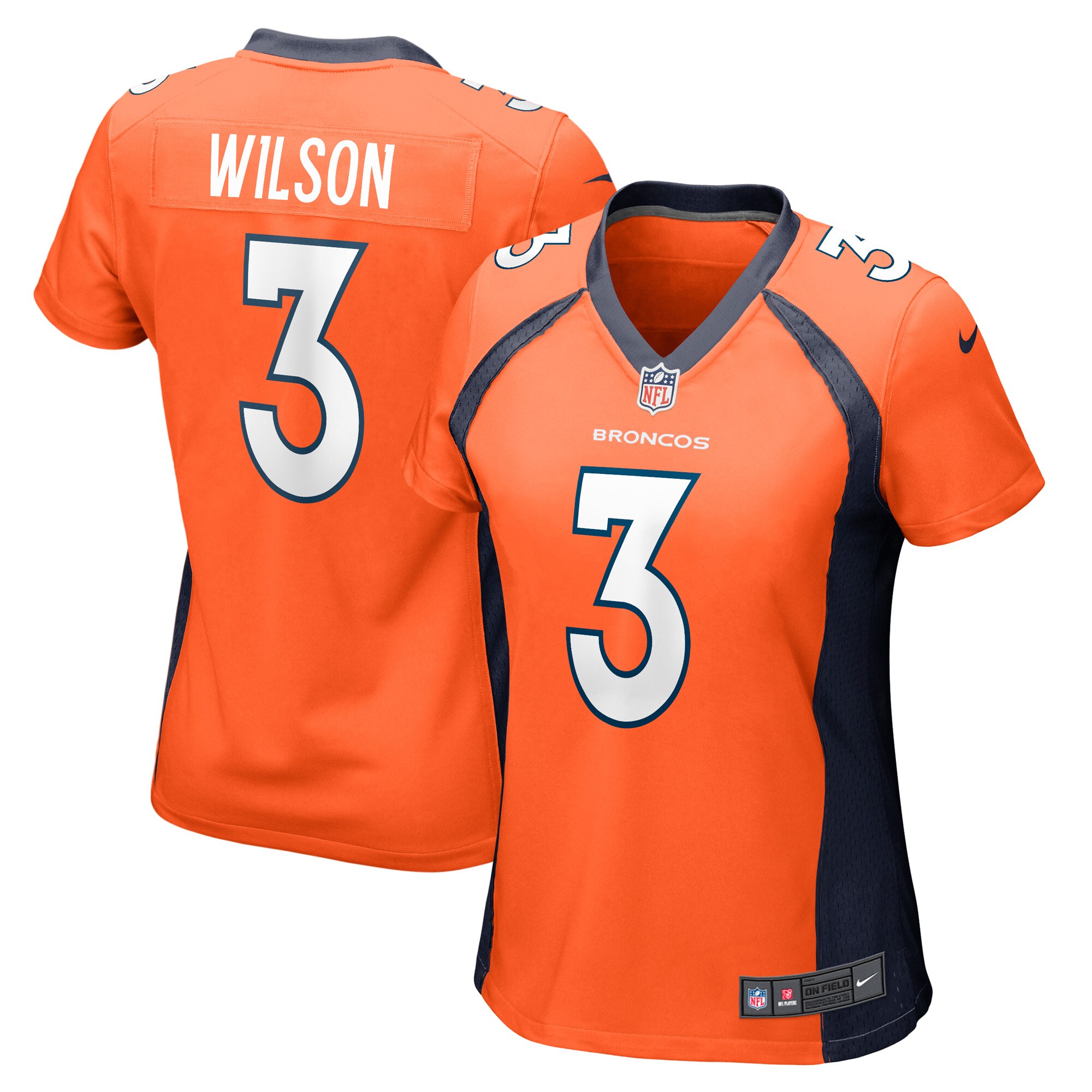 Russell Wilson Denver Broncos Game Jersey - Women's