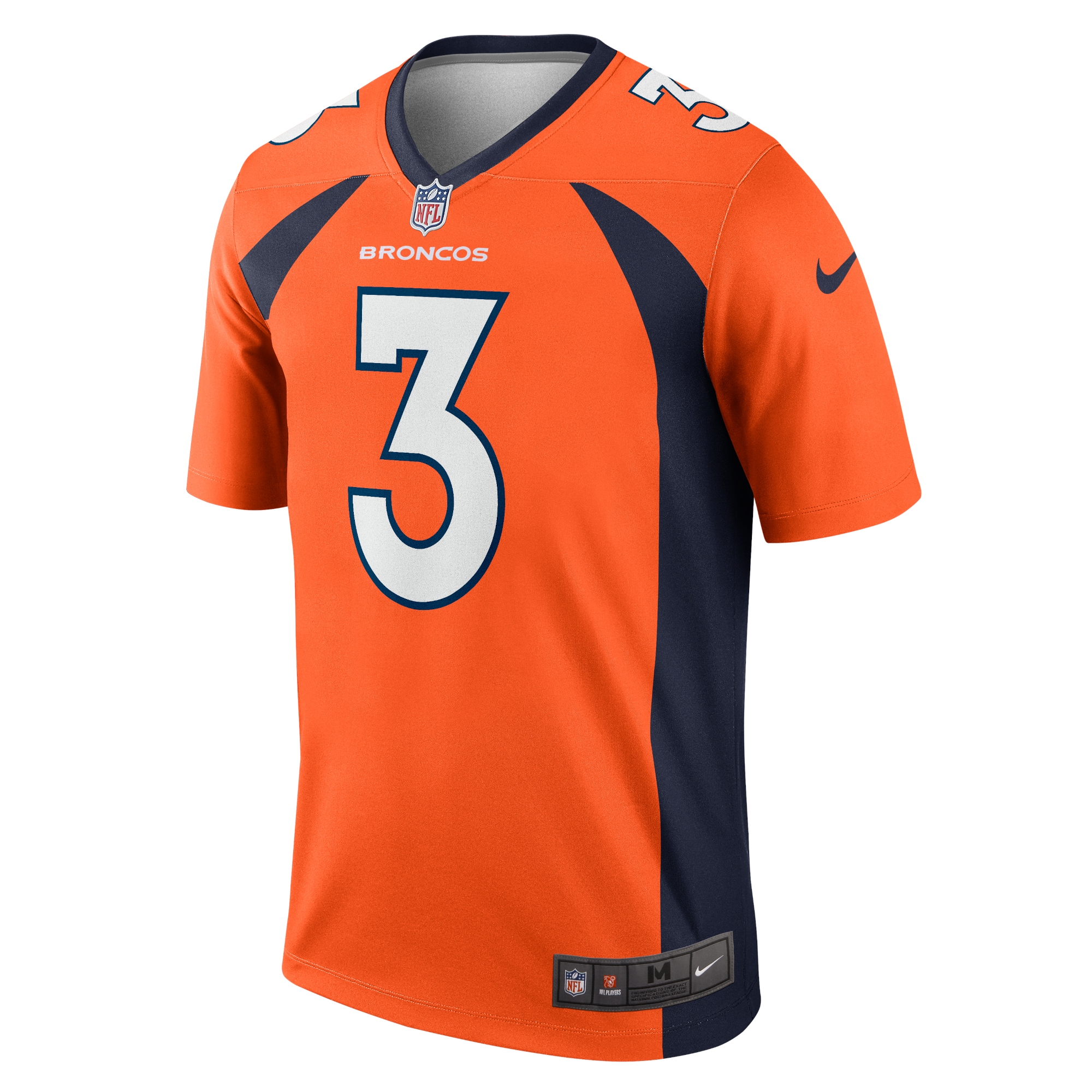 Alternative view of Russell Wilson Denver Broncos Legend Jersey - Men's