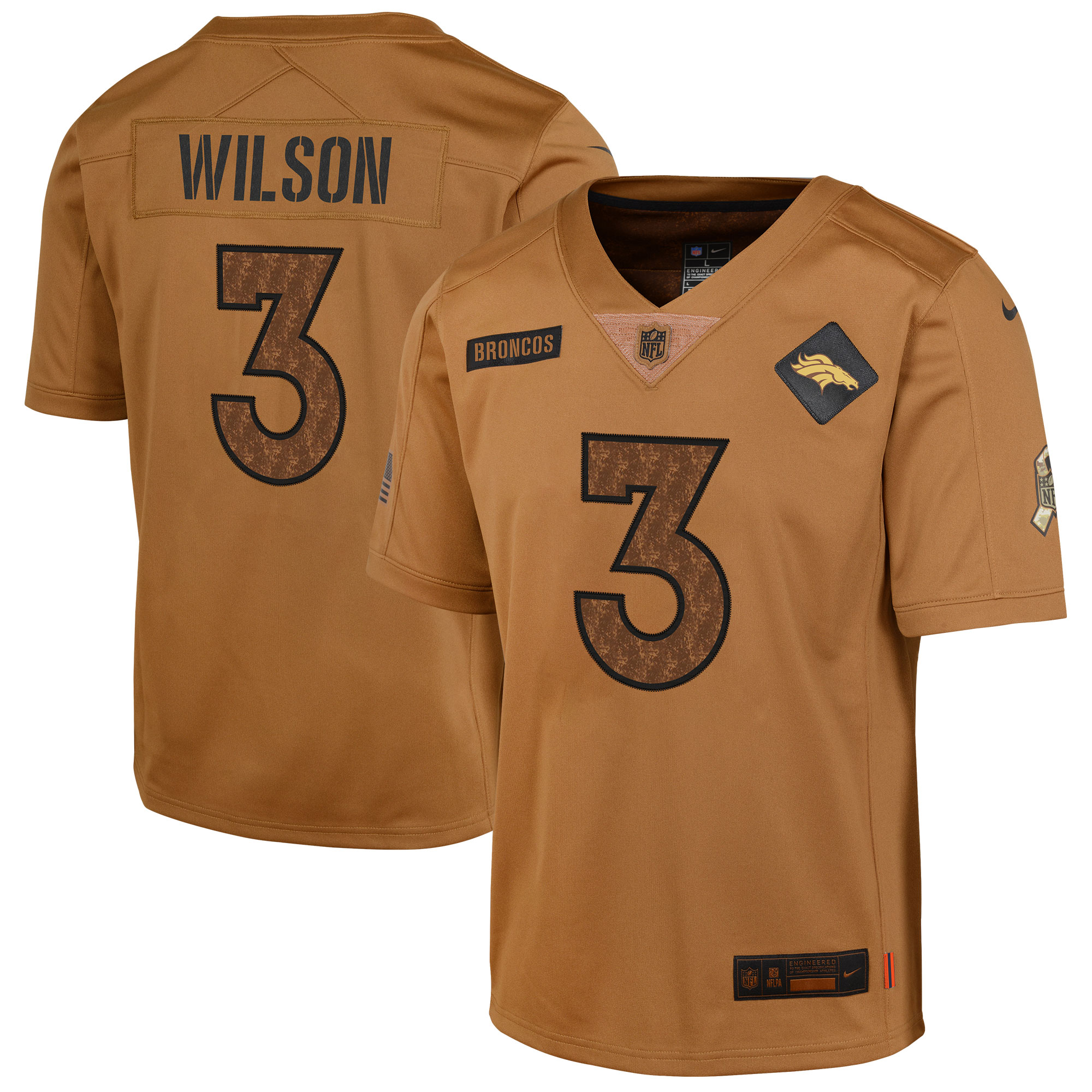 Russell Wilson Denver Broncos Salute To Service Limited Jersey - Men's