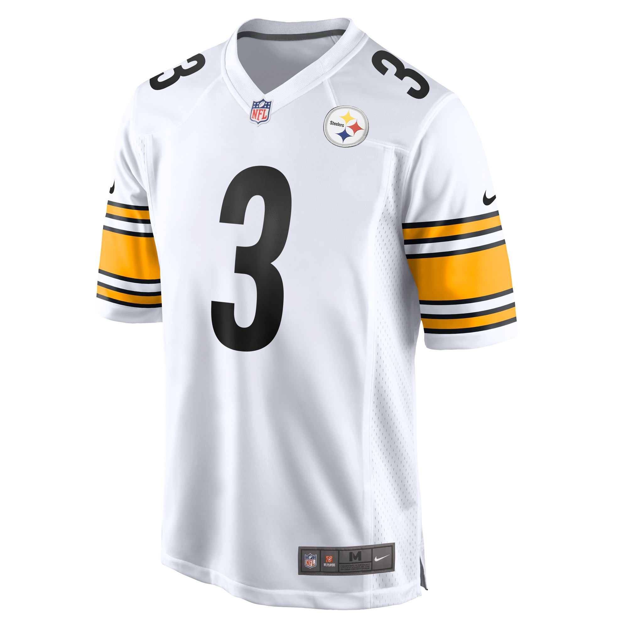 Alternative view of Russell Wilson Pittsburgh Steelers Game Jersey - Men's