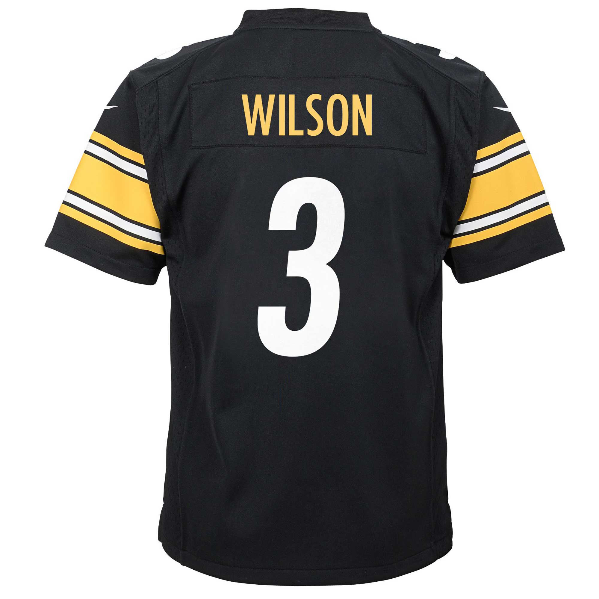 Russell Wilson Pittsburgh Steelers Game Jersey - Youth - Image 3