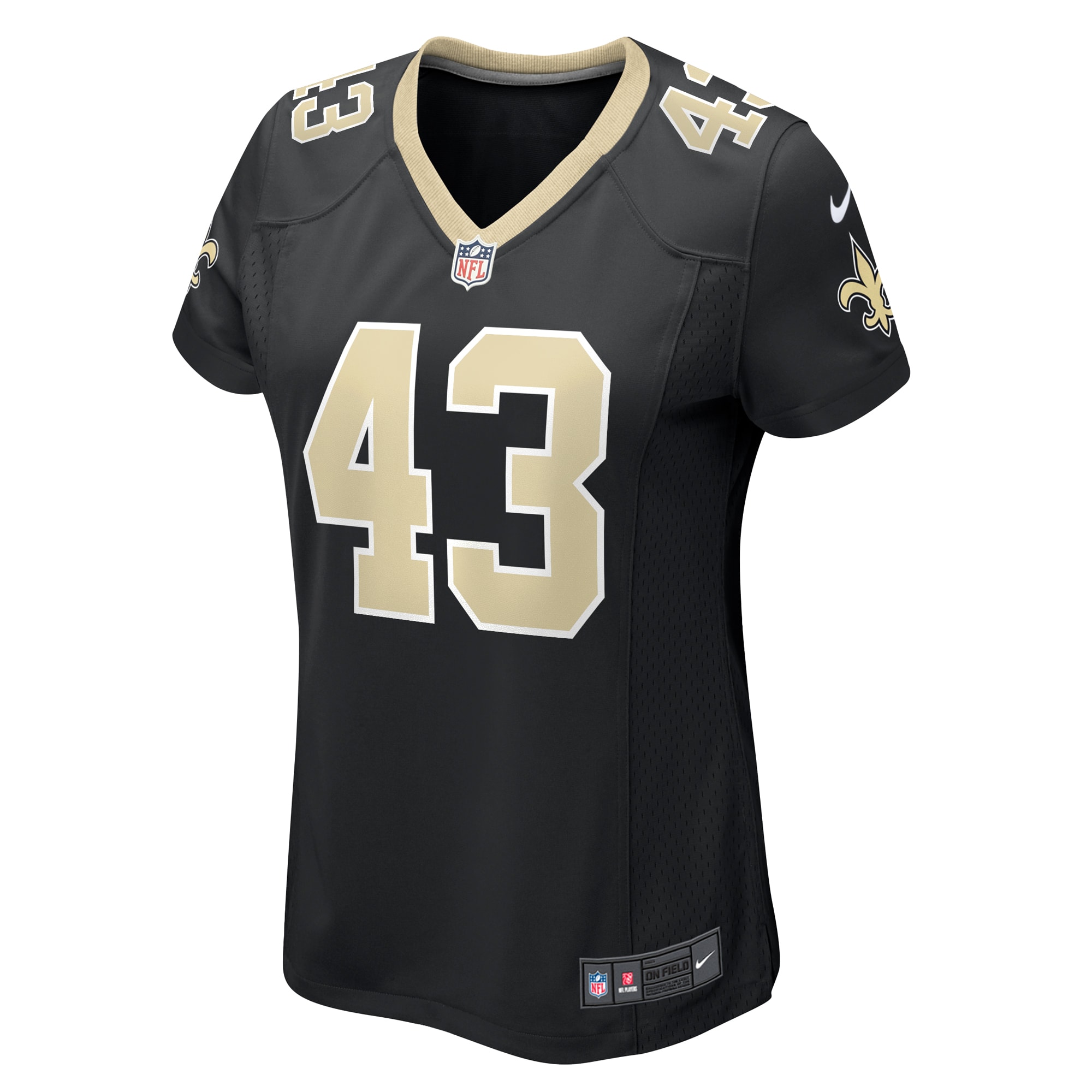 Alternative view of Ryan Connelly New Orleans Saints Game Jersey - Women's