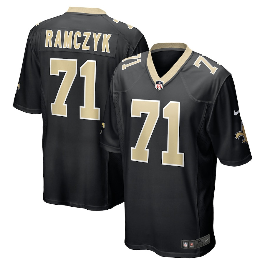 Ryan Ramczyk #71 New Orleans Saints Game Jersey - Men's | Black