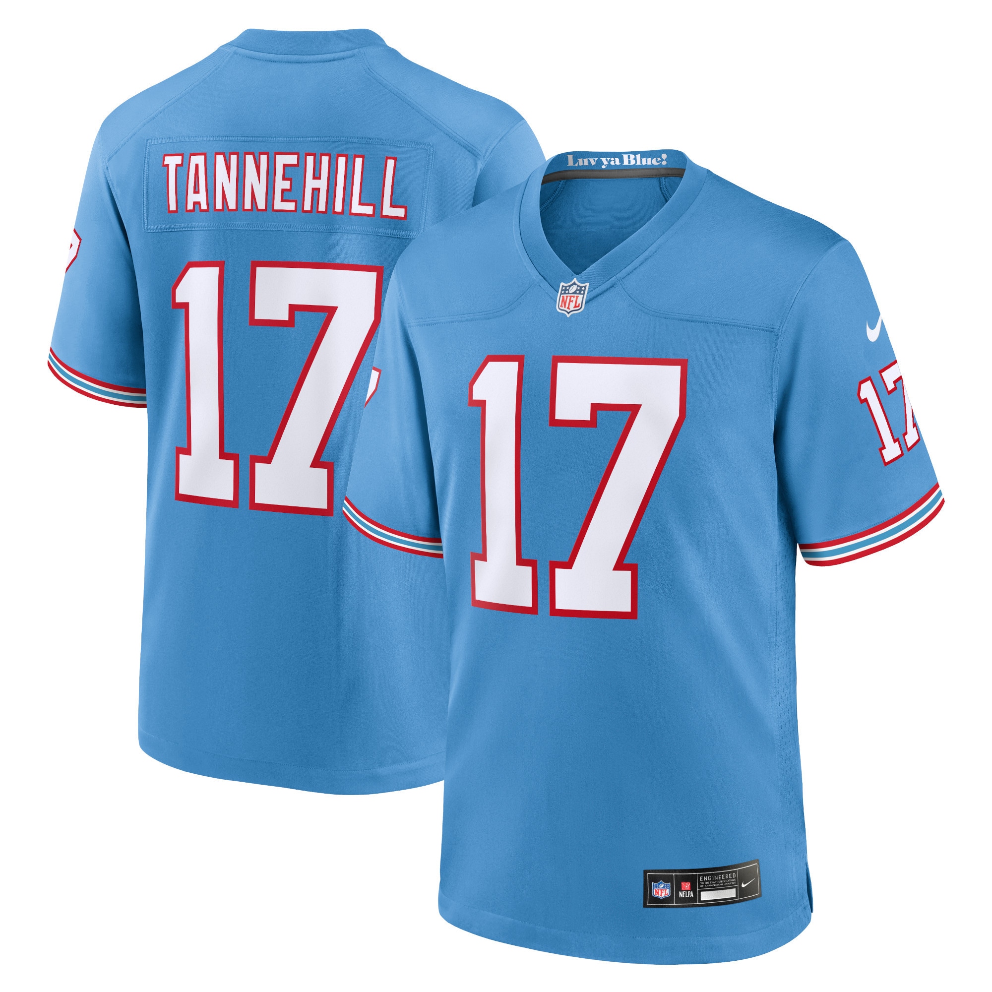 Ryan Tannehill Light Tennessee Titans Alternate Game Jersey - Men's
