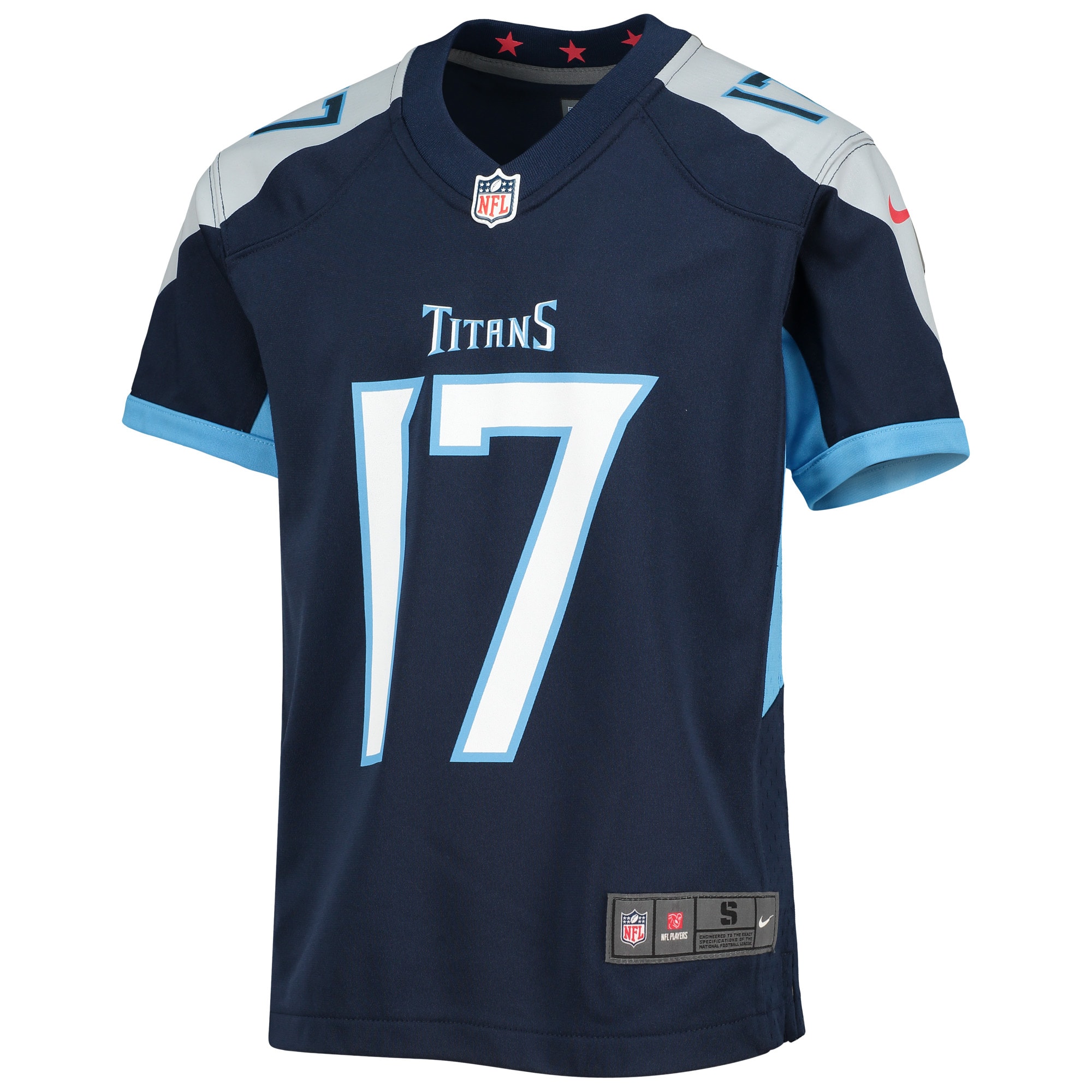 Alternative view of Ryan Tannehill Tennessee Titans Game Jersey - Youth