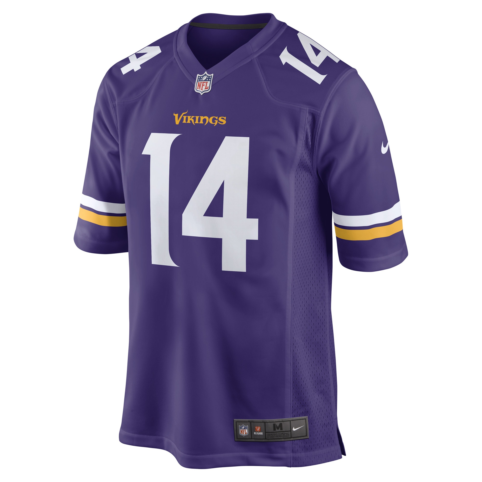 Alternative view of Ryan Wright Minnesota Vikings Game Jersey - Men's
