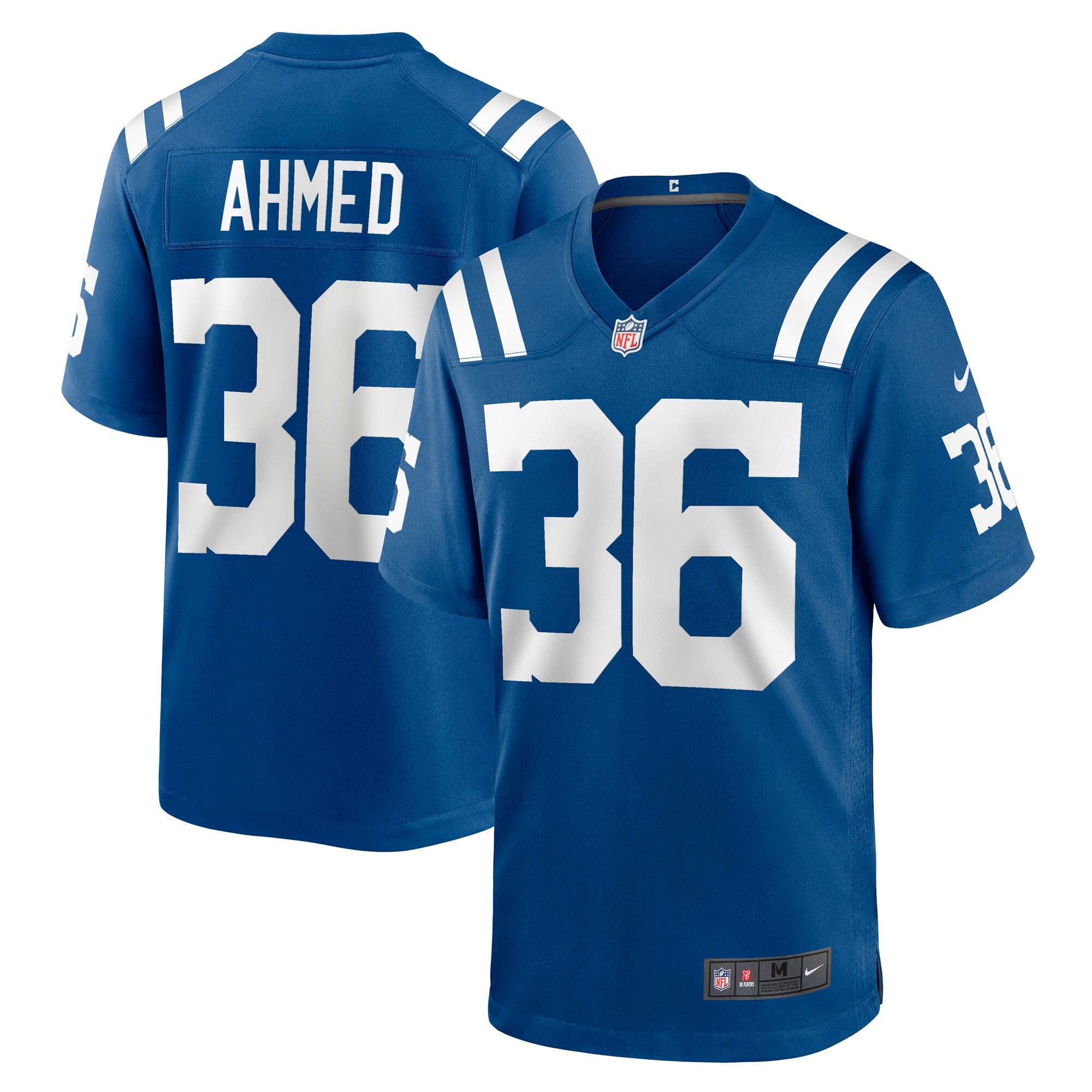Salvon Ahmed Indianapolis Colts Game Jersey - Men's