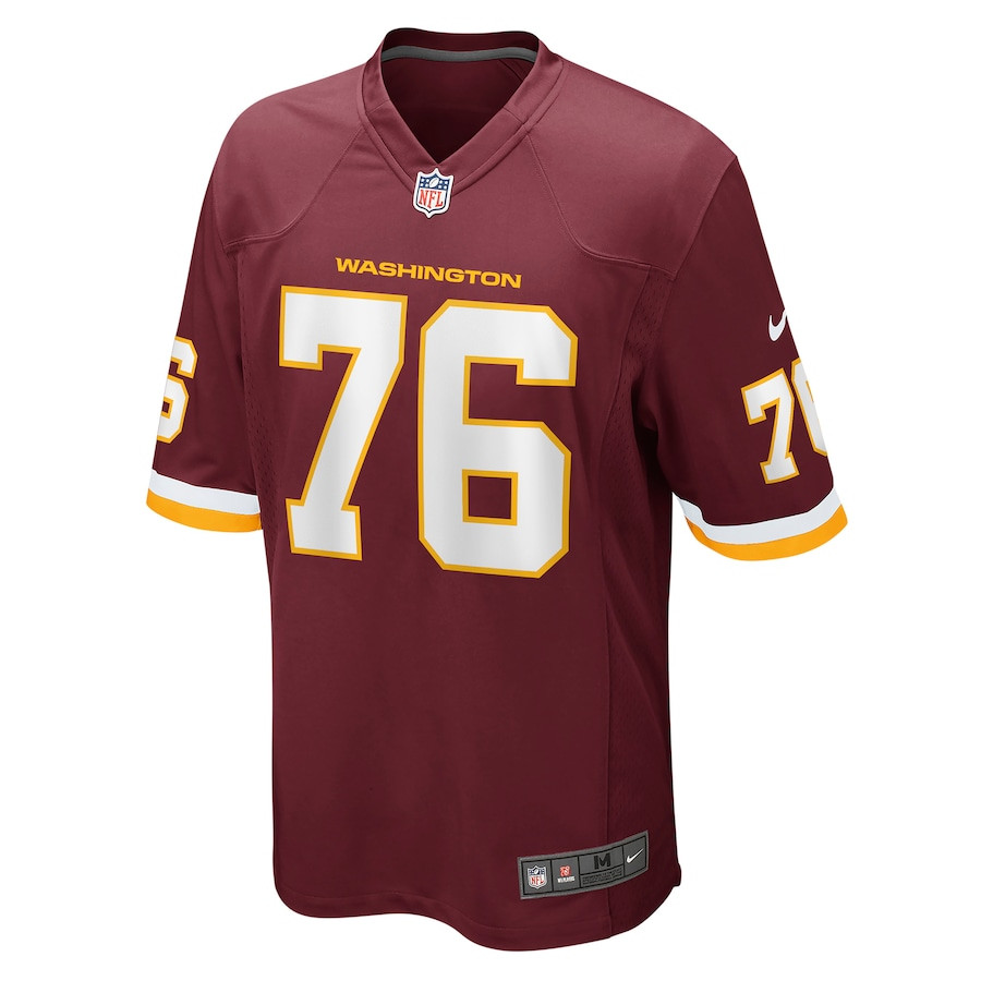 Alternative view of Sam Cosmi #76 Game Jersey - Men's | Burgundy