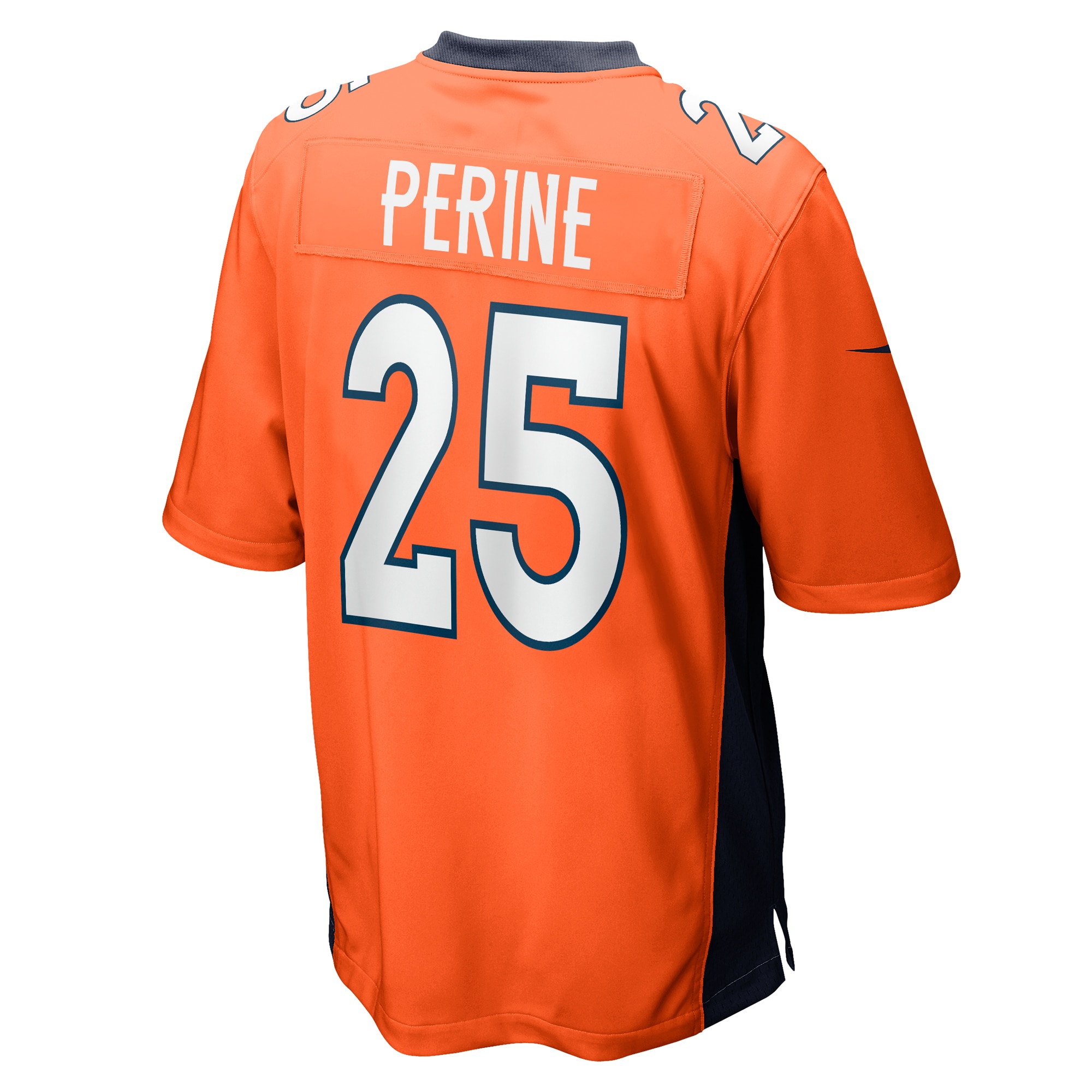 Samaje Perine Denver Broncos Game Jersey - Men's - Image 3