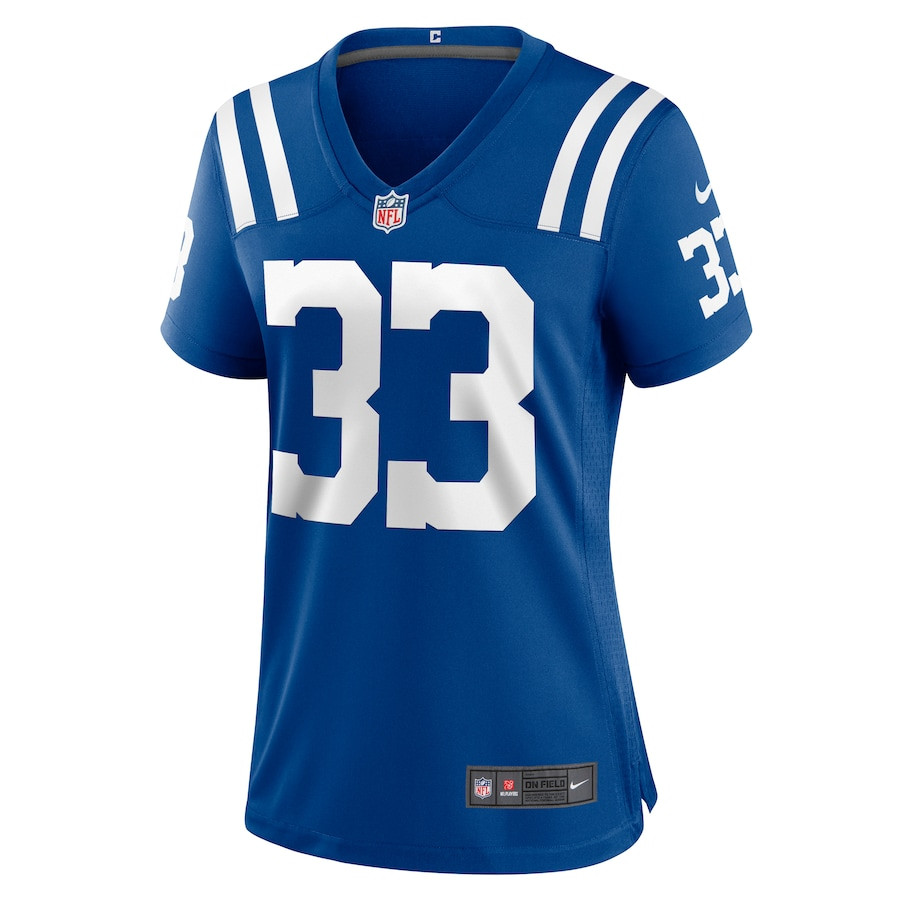 Alternative view of Samuel Womack III #33 Indianapolis Colts Game Jersey - Women's | Royal