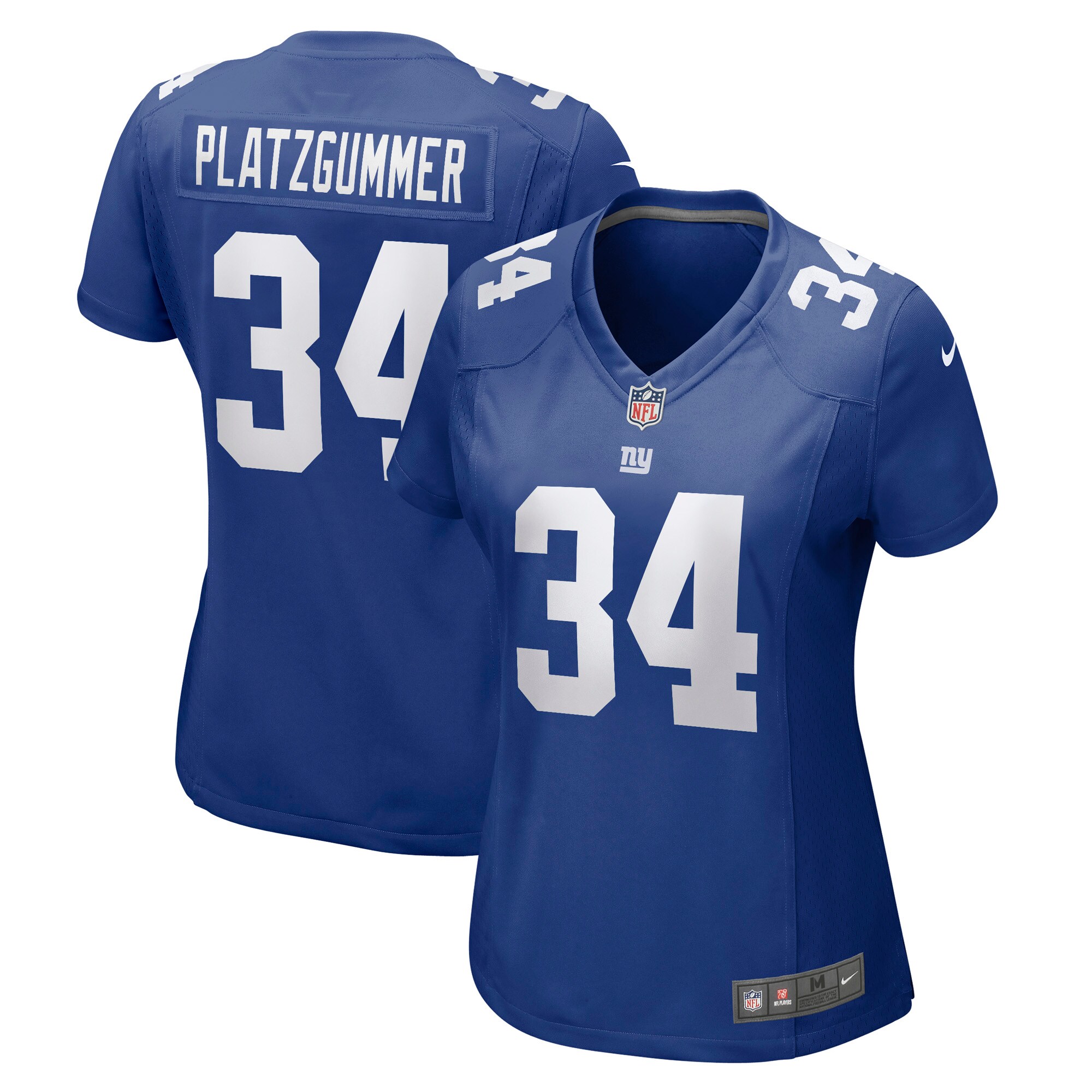 Sandro Platzgummer New York Giants Game Jersey - Women's