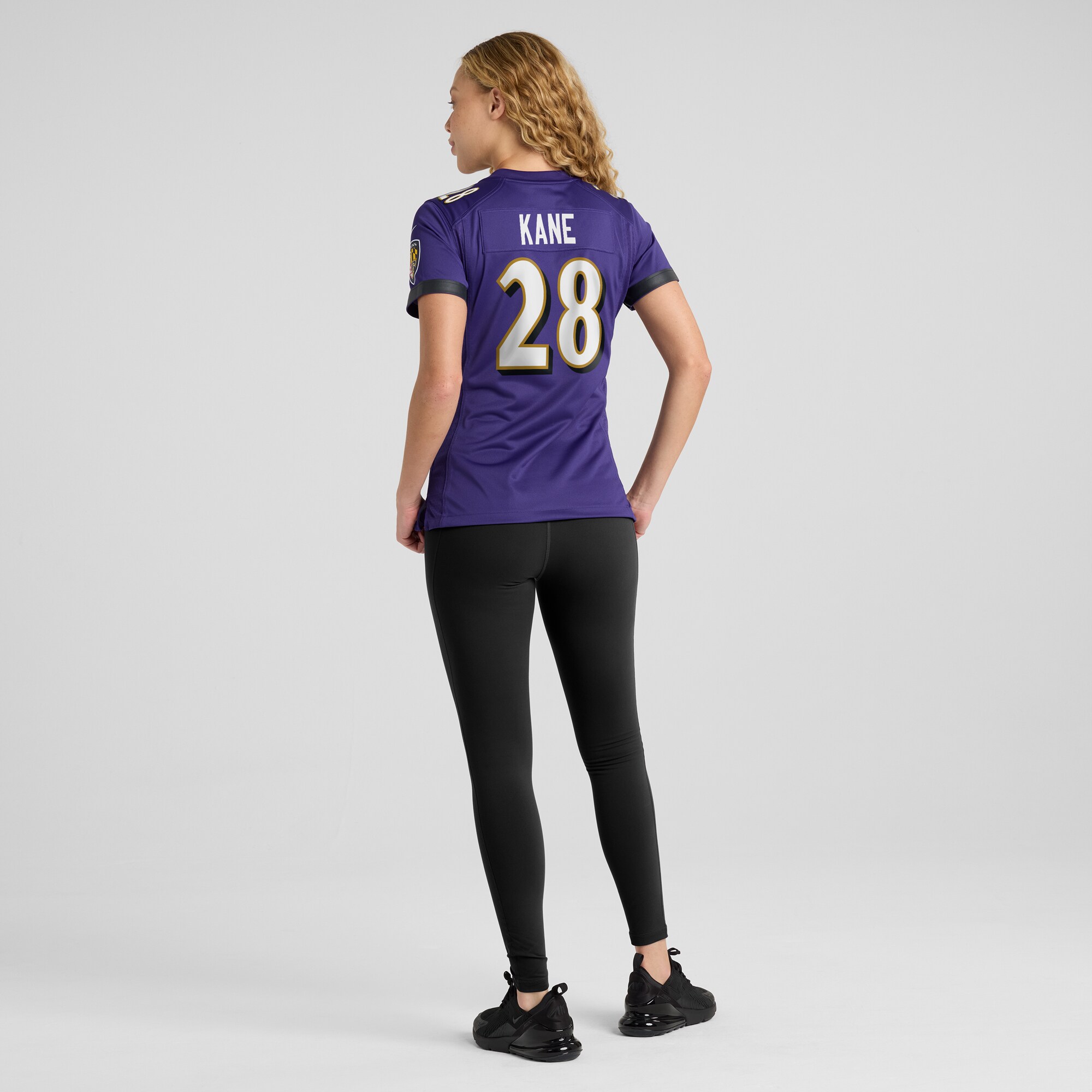 Sanoussi Kane Baltimore Ravens Game Jersey - Women's - Image 5