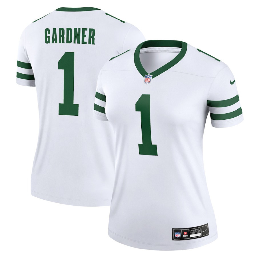 Sauce Gardner #1 New York Jets Alternate Legend Jersey - Women's