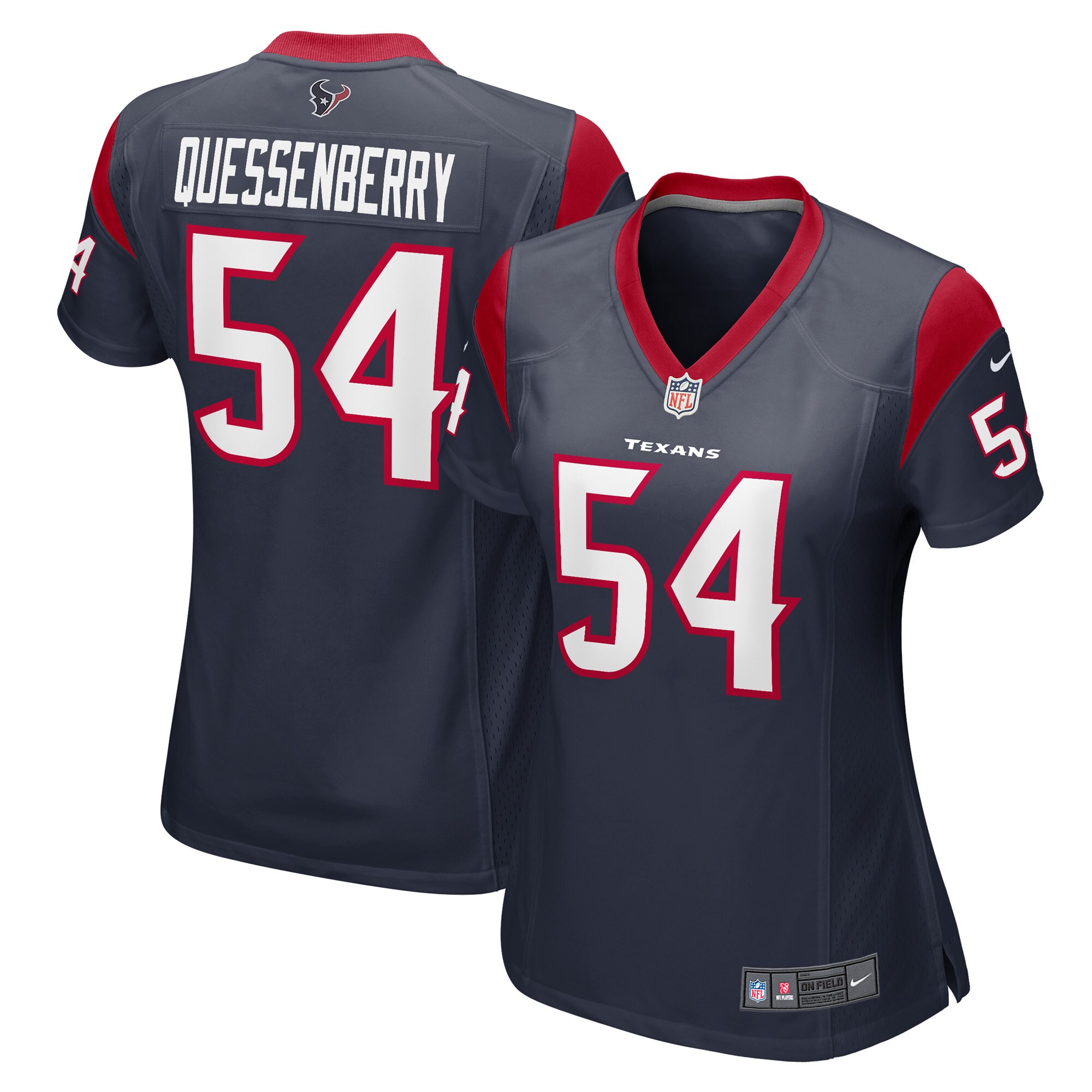 Scott Quessenberry Houston Texans Game Jersey - Women's