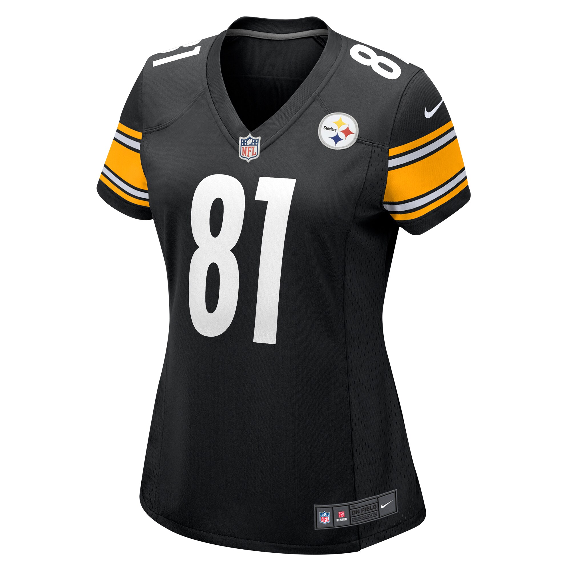Alternative view of Scotty Washington Pittsburgh Steelers Game Jersey - Women's