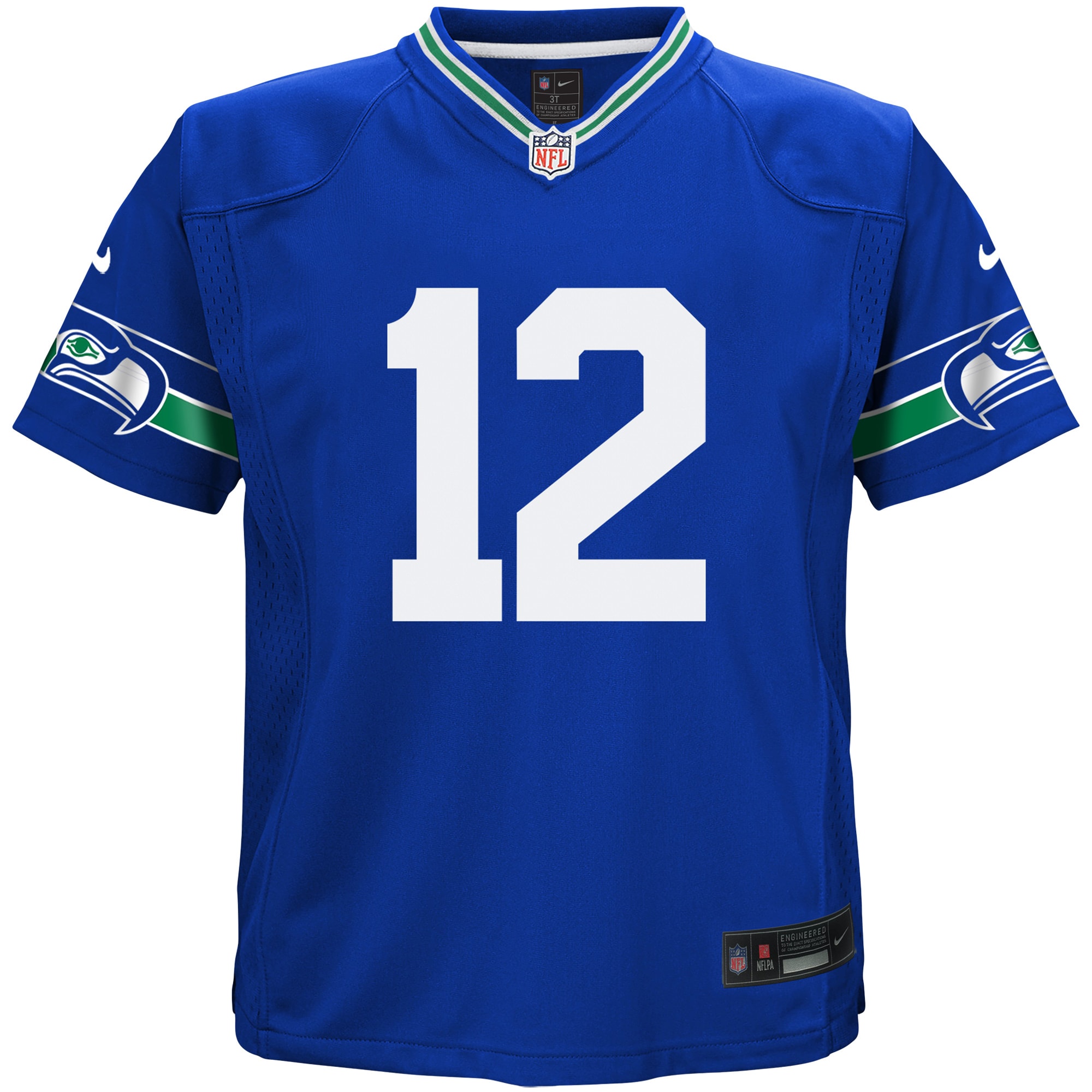 Alternative view of Seattle Seahawks Alternate Game Jersey - Men's