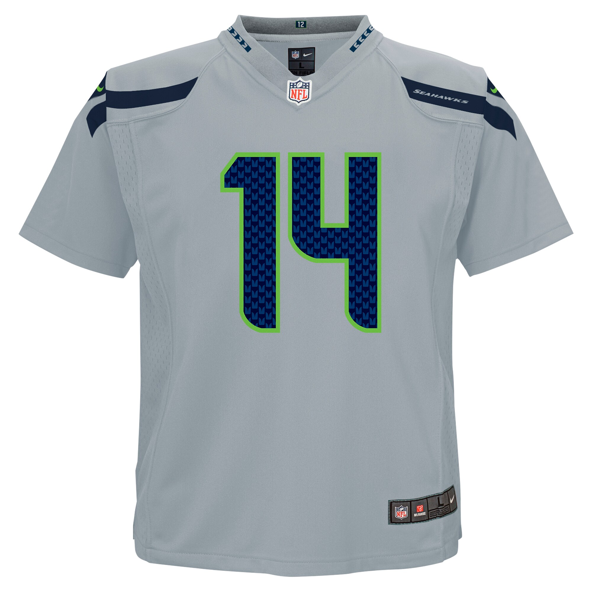 Alternative view of Seattle Seahawks Alternate Game Jersey - Men's