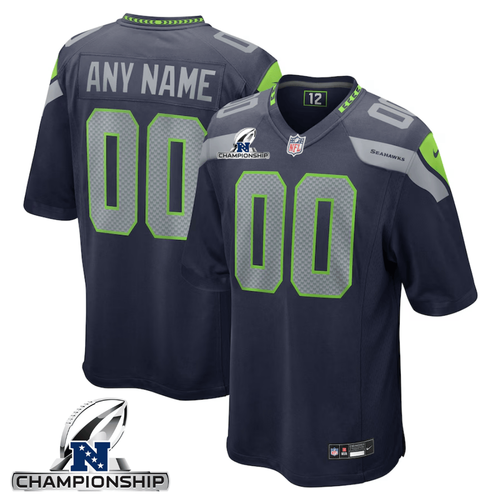Seattle Seahawks Game Jersey - Men's | College Navy