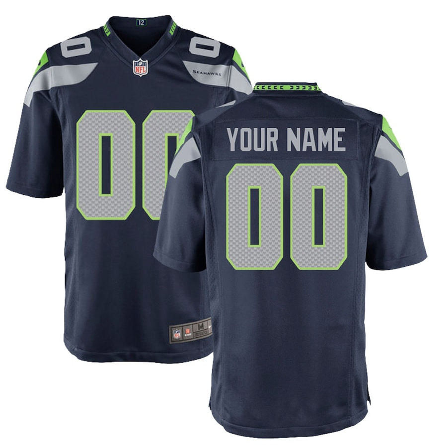 Seattle Seahawks Game Jersey - Youth | College Navy