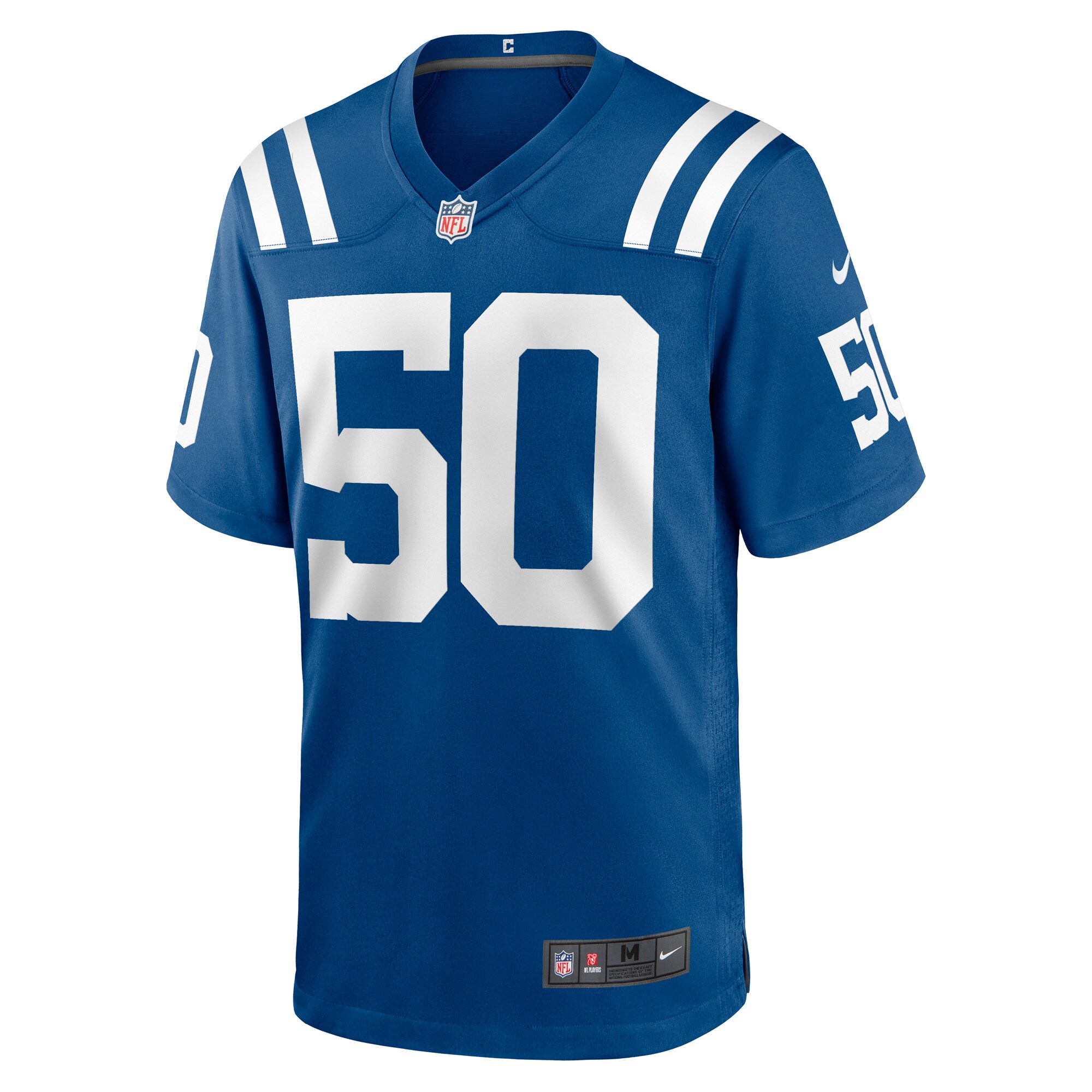 Alternative view of Segun Olubi Indianapolis Colts Game Jersey - Men's
