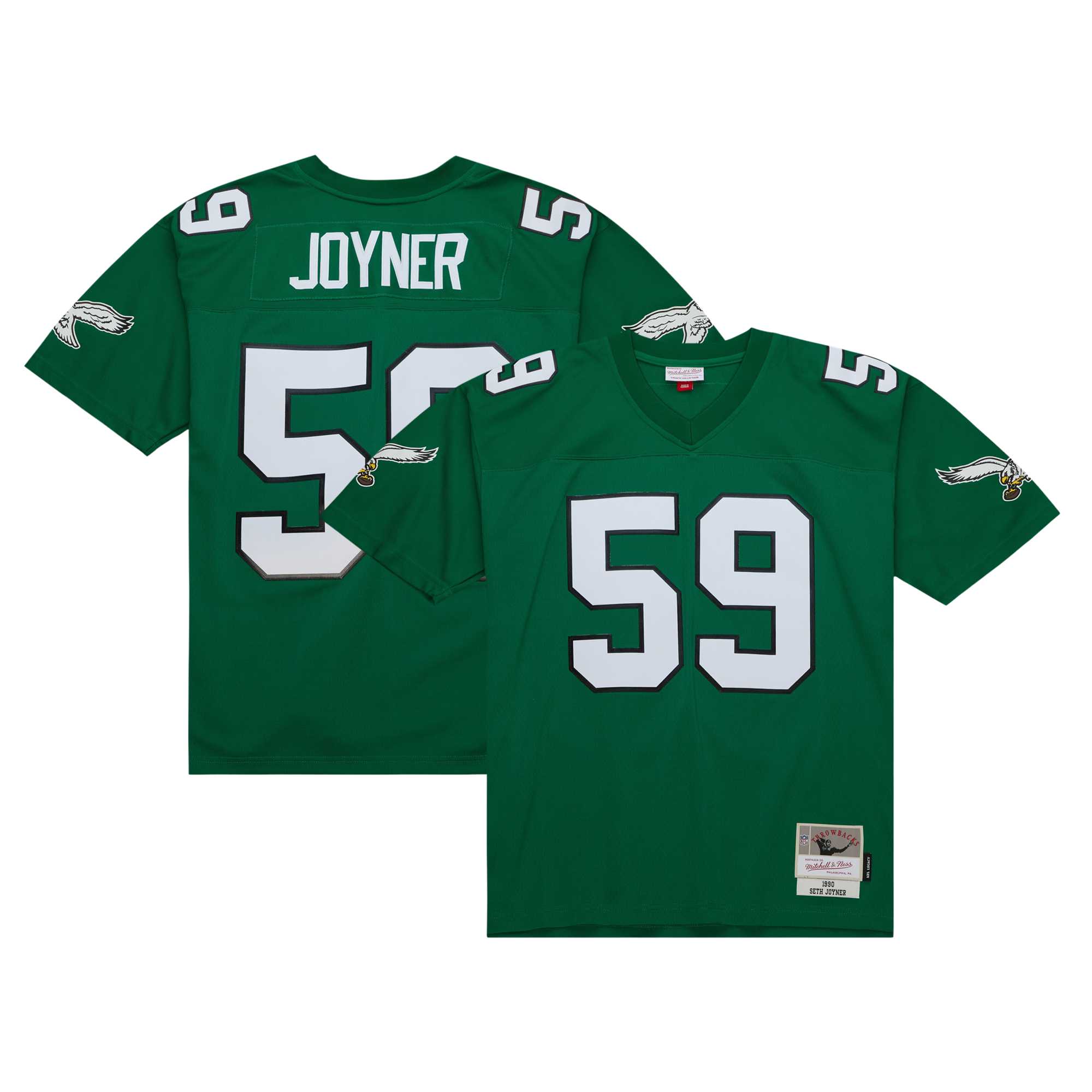 Seth Joyner Mitchell & Ness Philadelphia Eagles Game Jersey - Men's