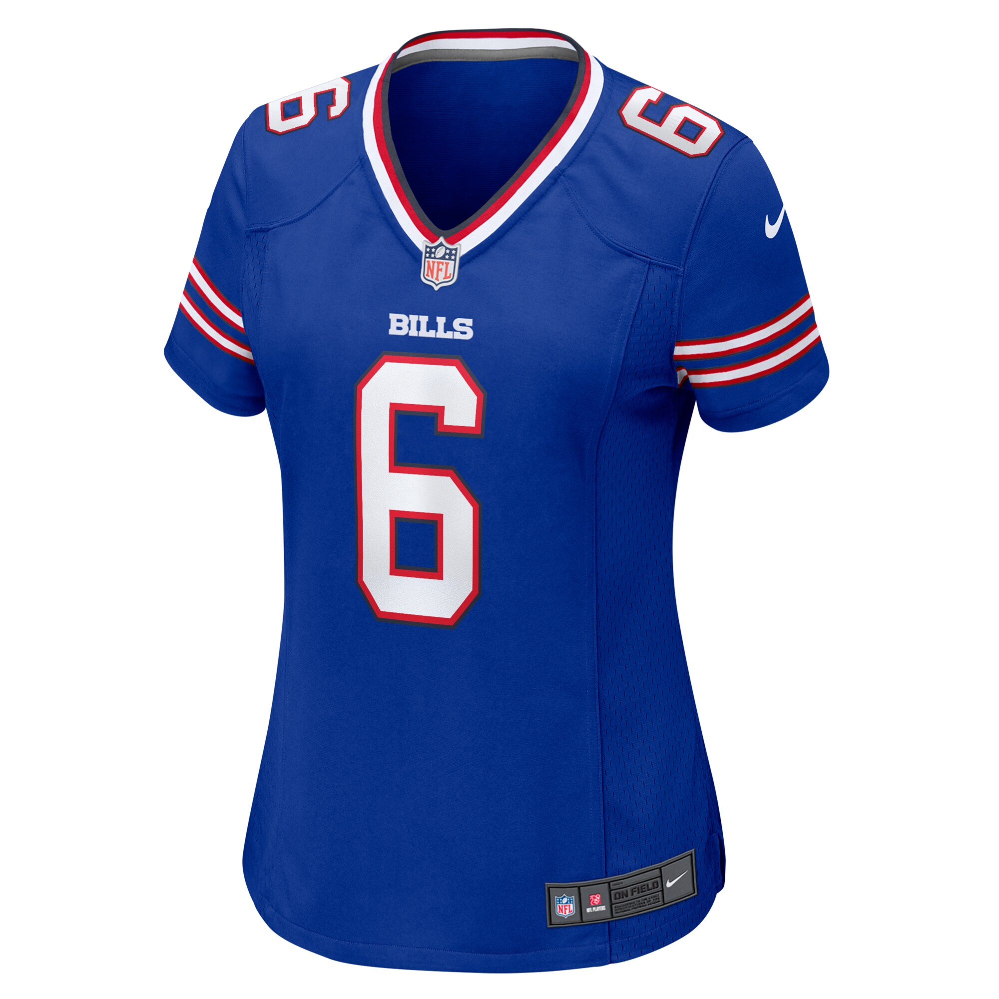 Alternative view of Shane Buechele Buffalo Bills Game Jersey - Women's