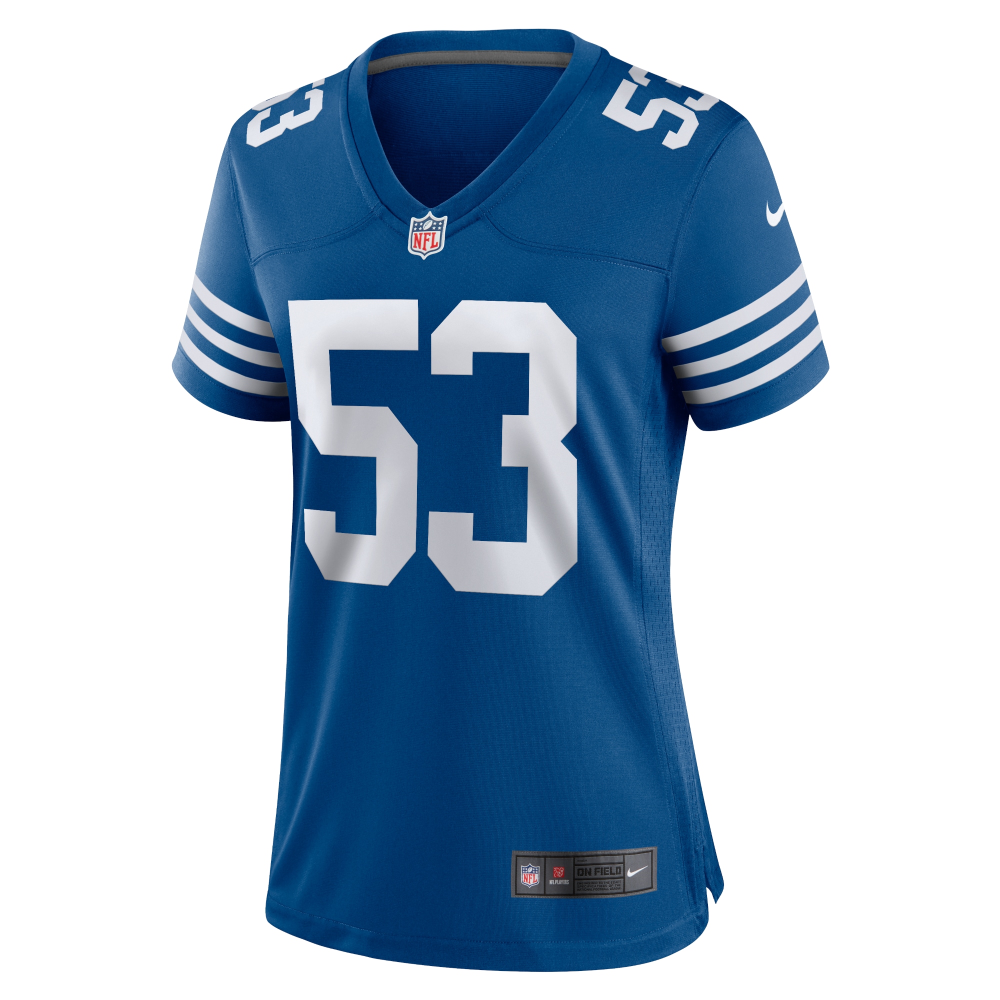 Alternative view of Shaquille Leonard Indianapolis Colts Alternate Game Jersey - Women's