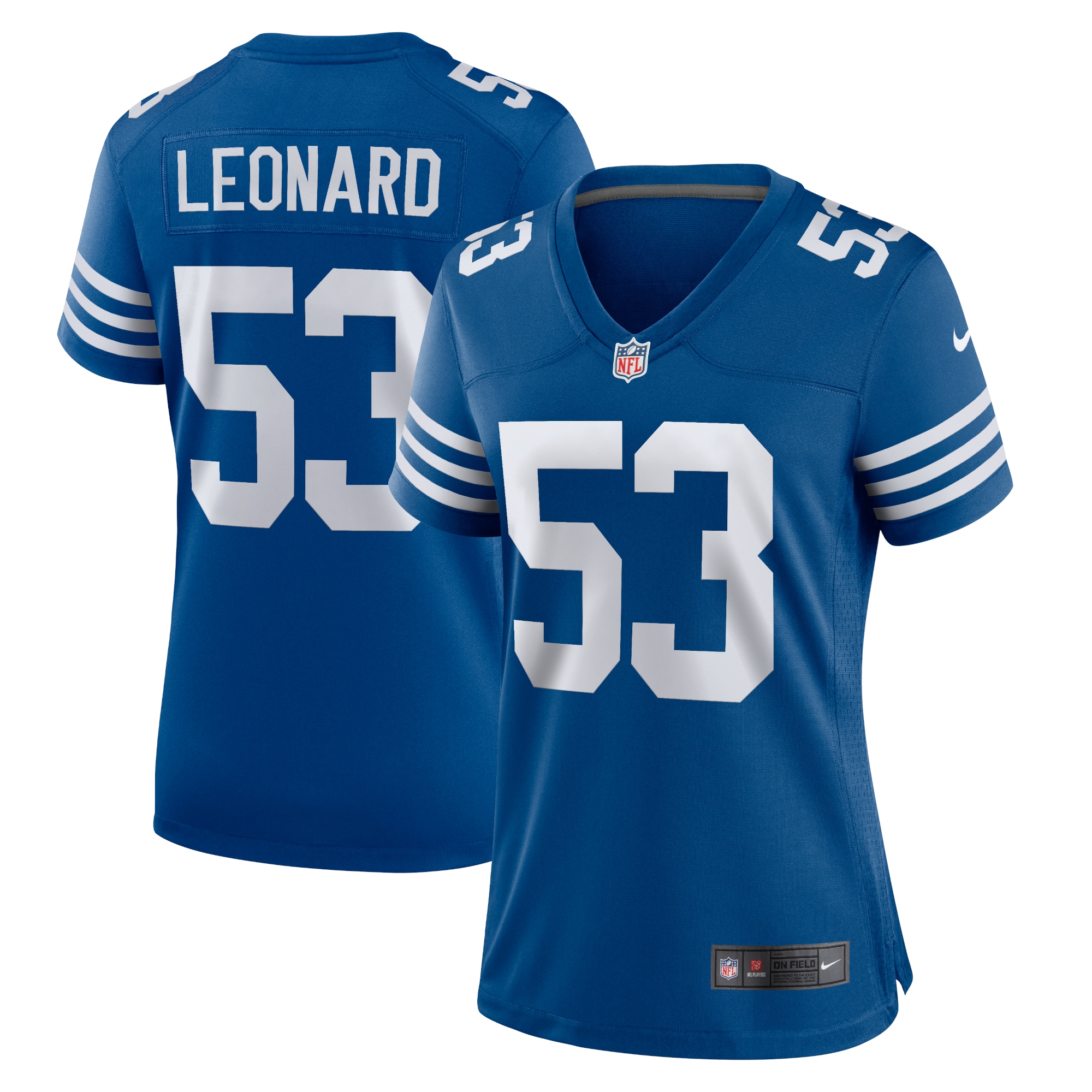 Shaquille Leonard Indianapolis Colts Alternate Game Jersey - Women's