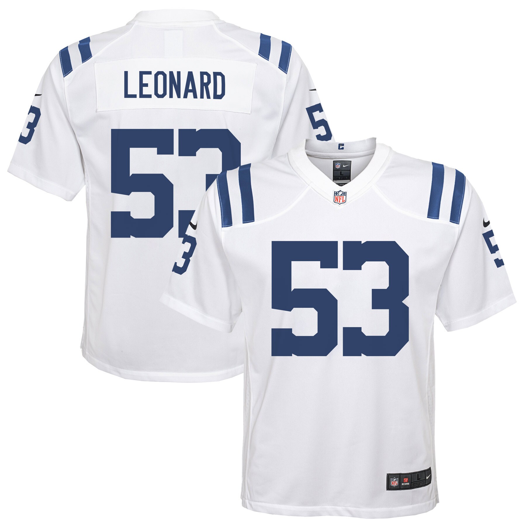 Shaquille Leonard Indianapolis Colts Game Jersey - Youth