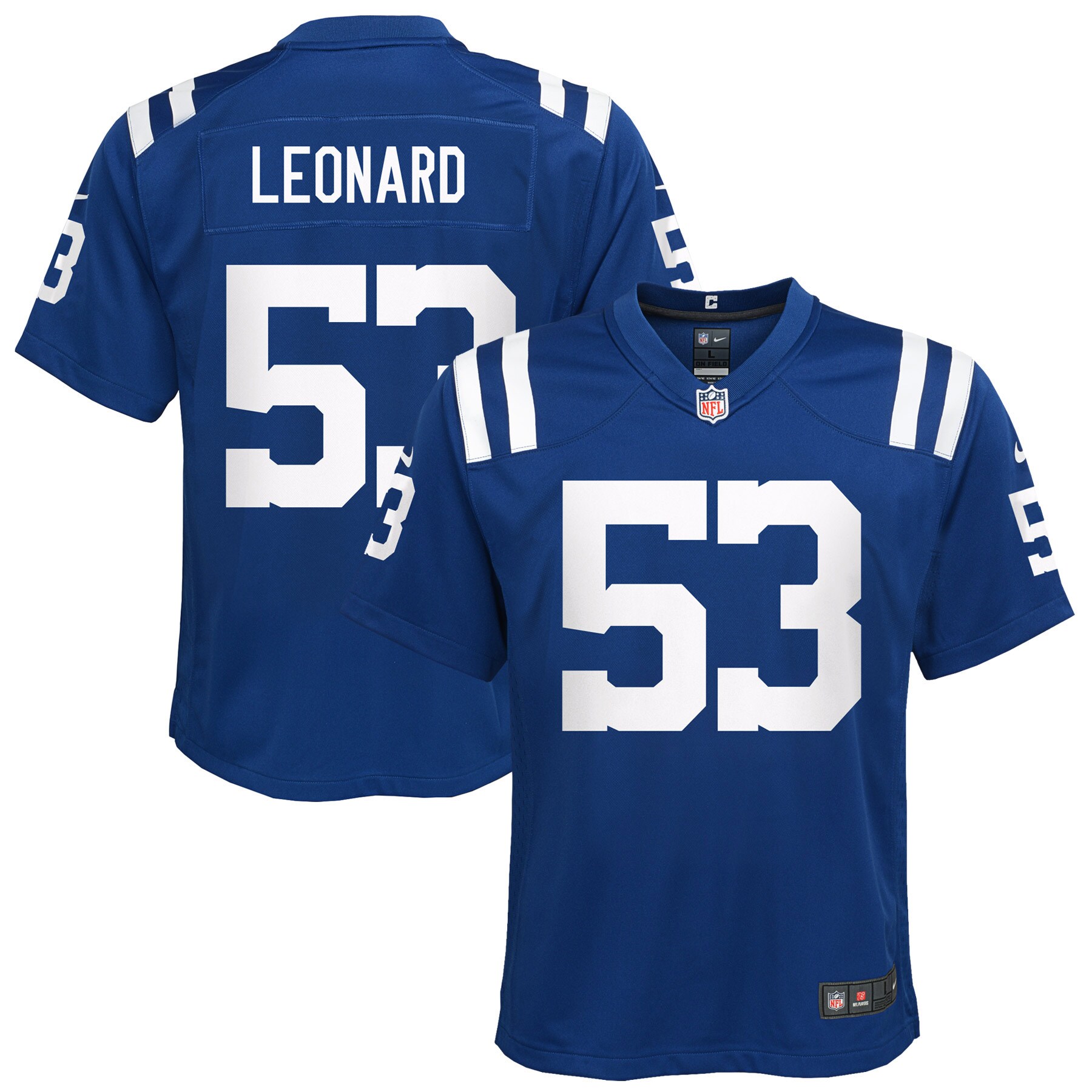 Shaquille Leonard Indianapolis Colts Game Jersey - Youth