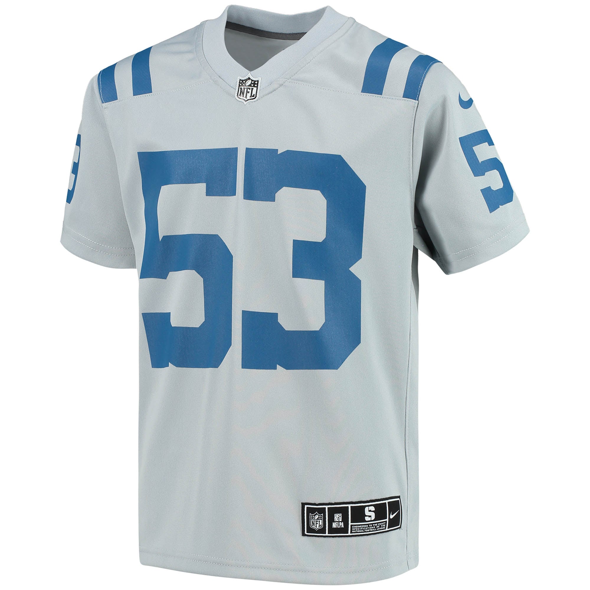 Alternative view of Shaquille Leonard Indianapolis Colts Inverted Game Jersey - Youth
