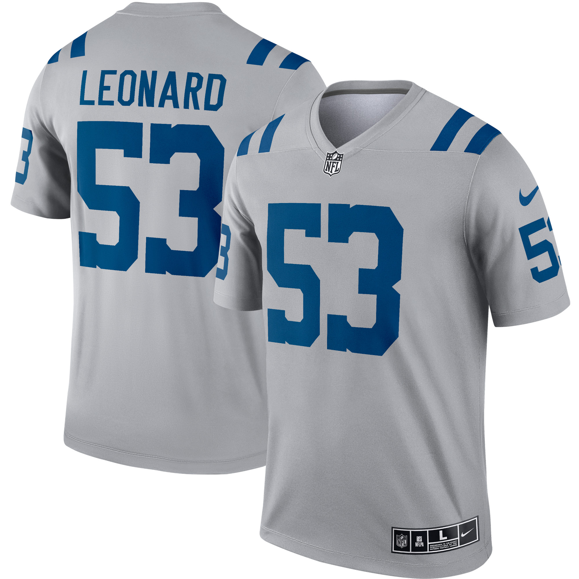Shaquille Leonard Indianapolis Colts Inverted Legend Jersey - Men's