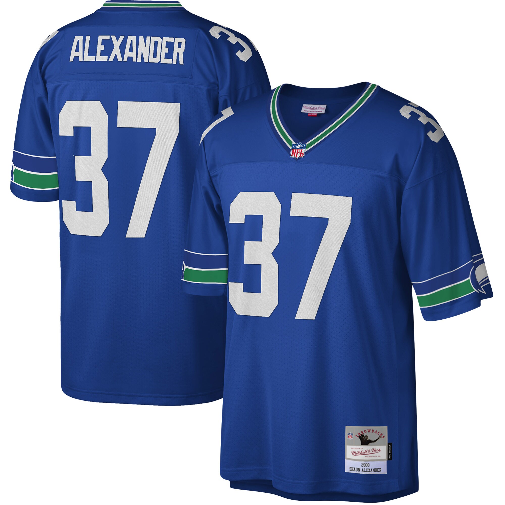 Shaun Alexander Mitchell & Ness Seattle Seahawks Game Jersey - Men's